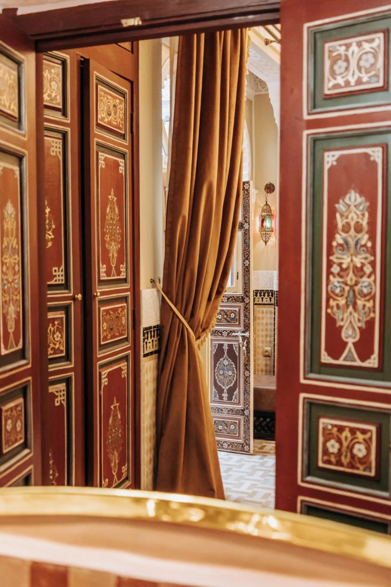 Decorative detail in Riad Ksar Al Amal & Spa