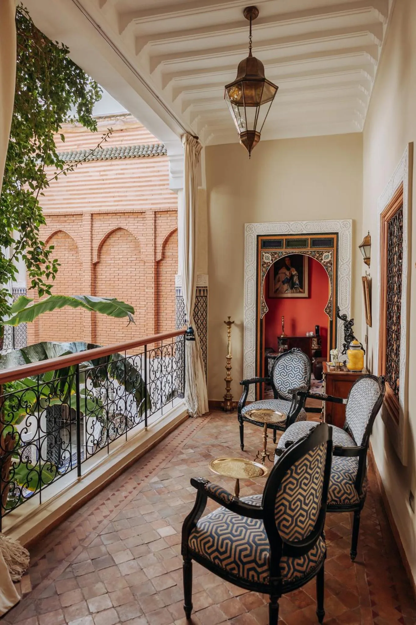 Living room in Riad Ksar Al Amal & Spa