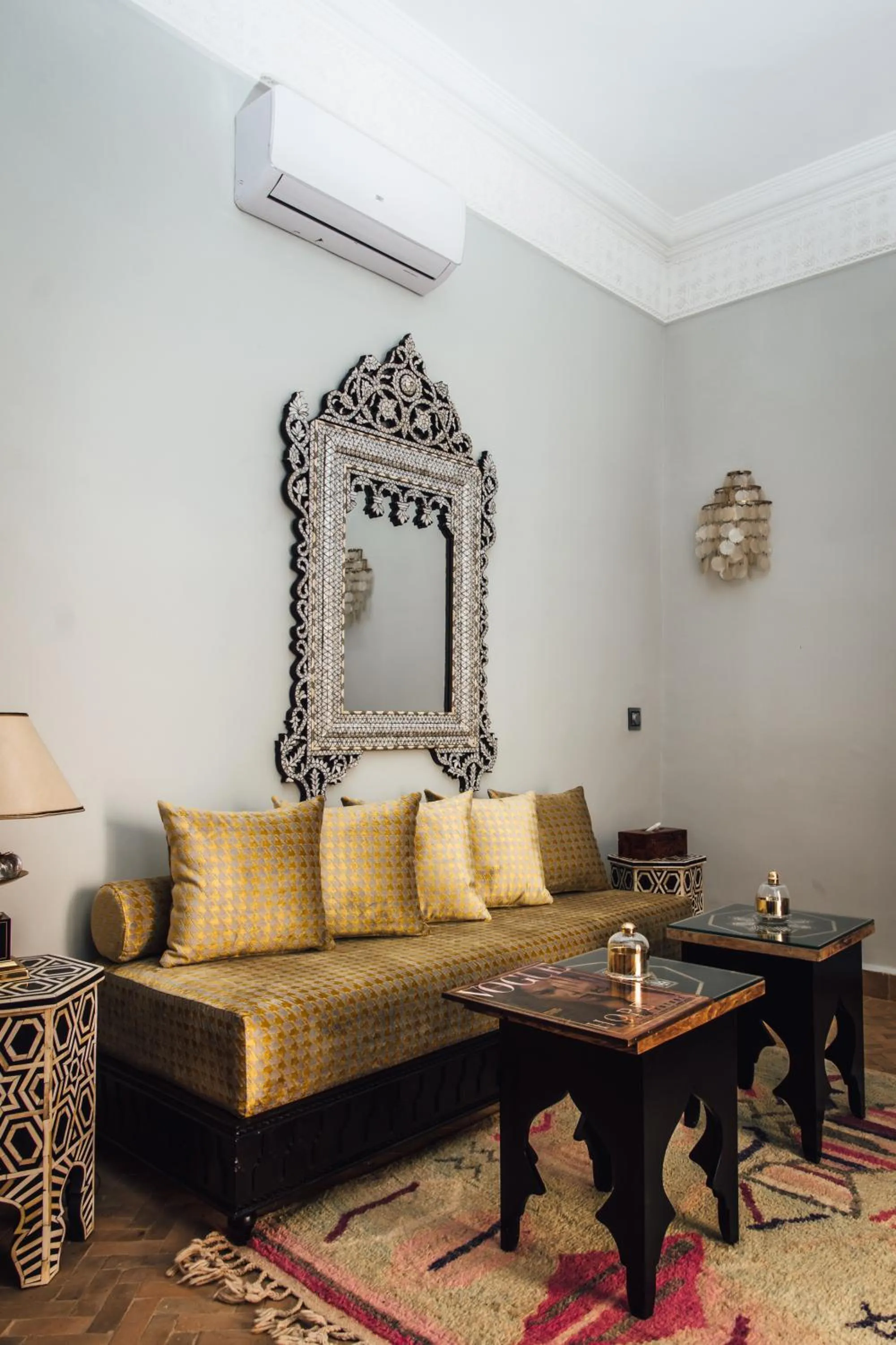 Living room in Riad Ksar Al Amal & Spa