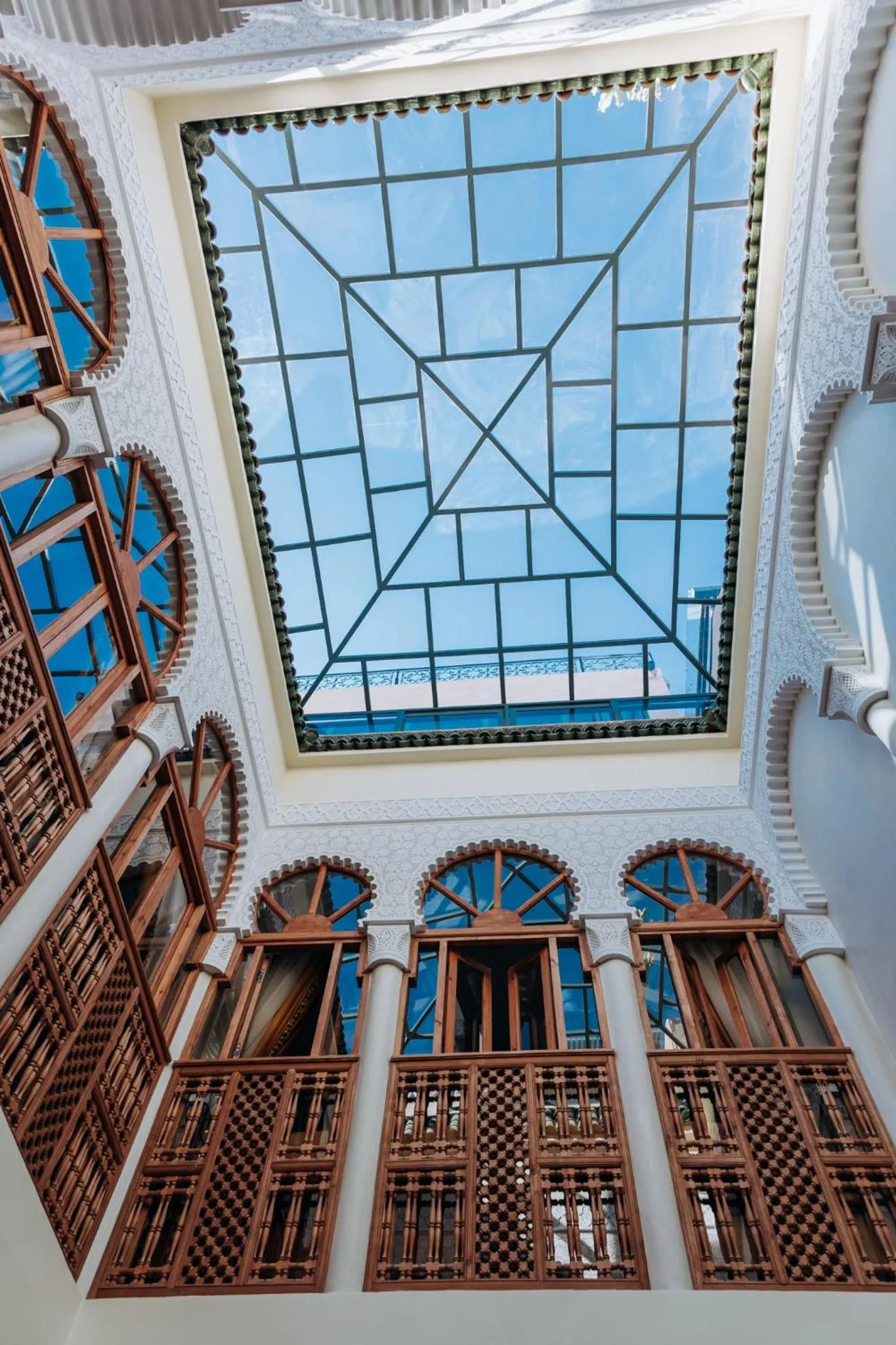 Patio in Riad Ksar Al Amal & Spa