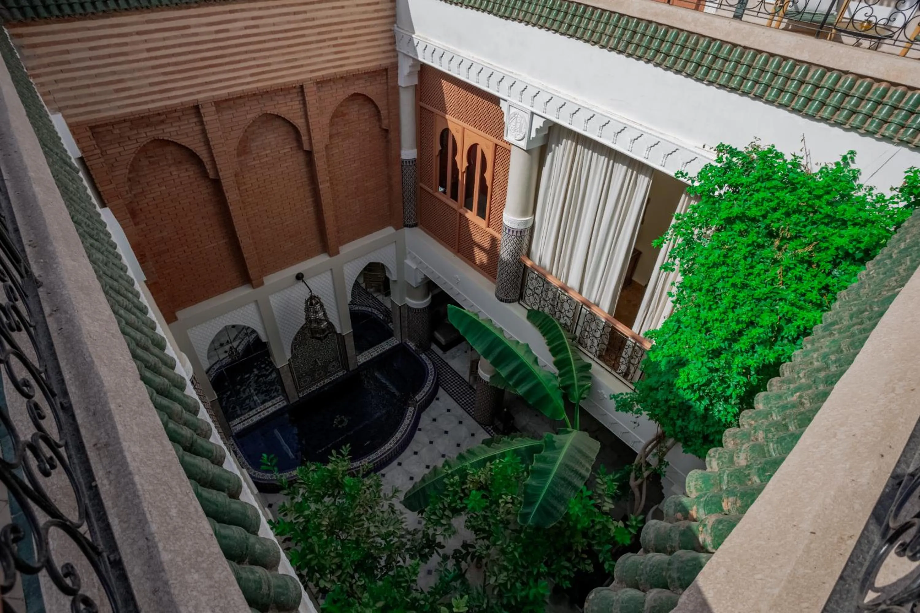 Patio in Riad Ksar Al Amal & Spa