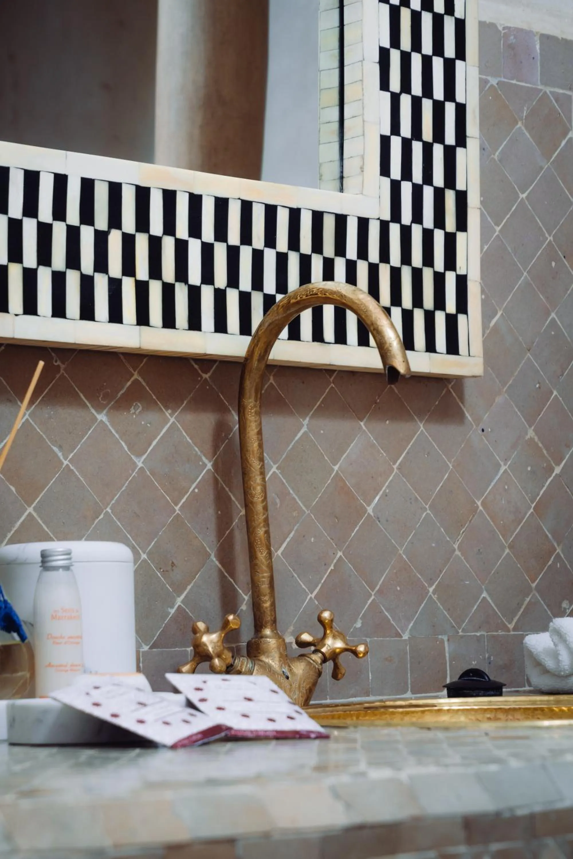 Bathroom in Riad Ksar Al Amal & Spa