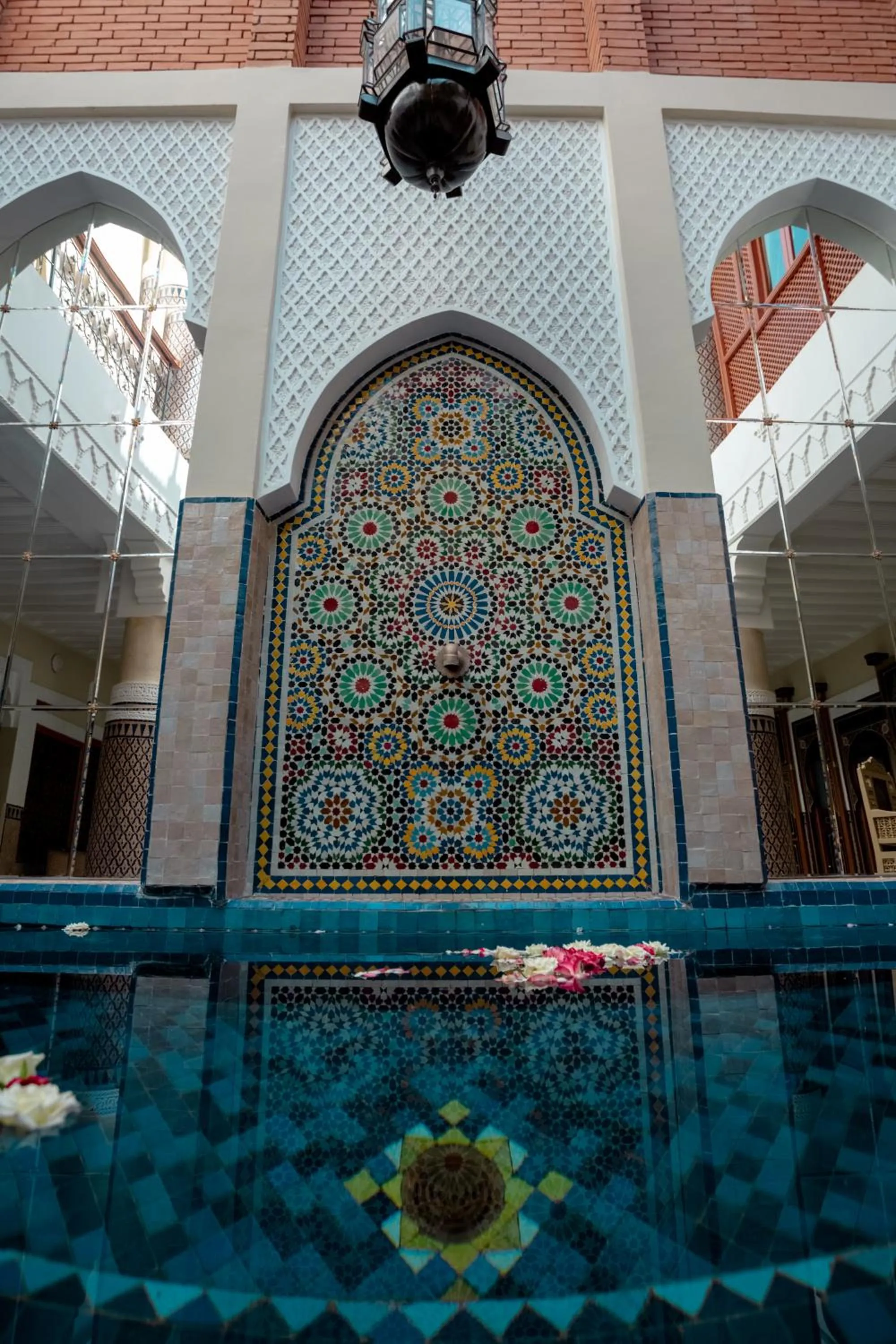 Swimming pool in Riad Ksar Al Amal & Spa