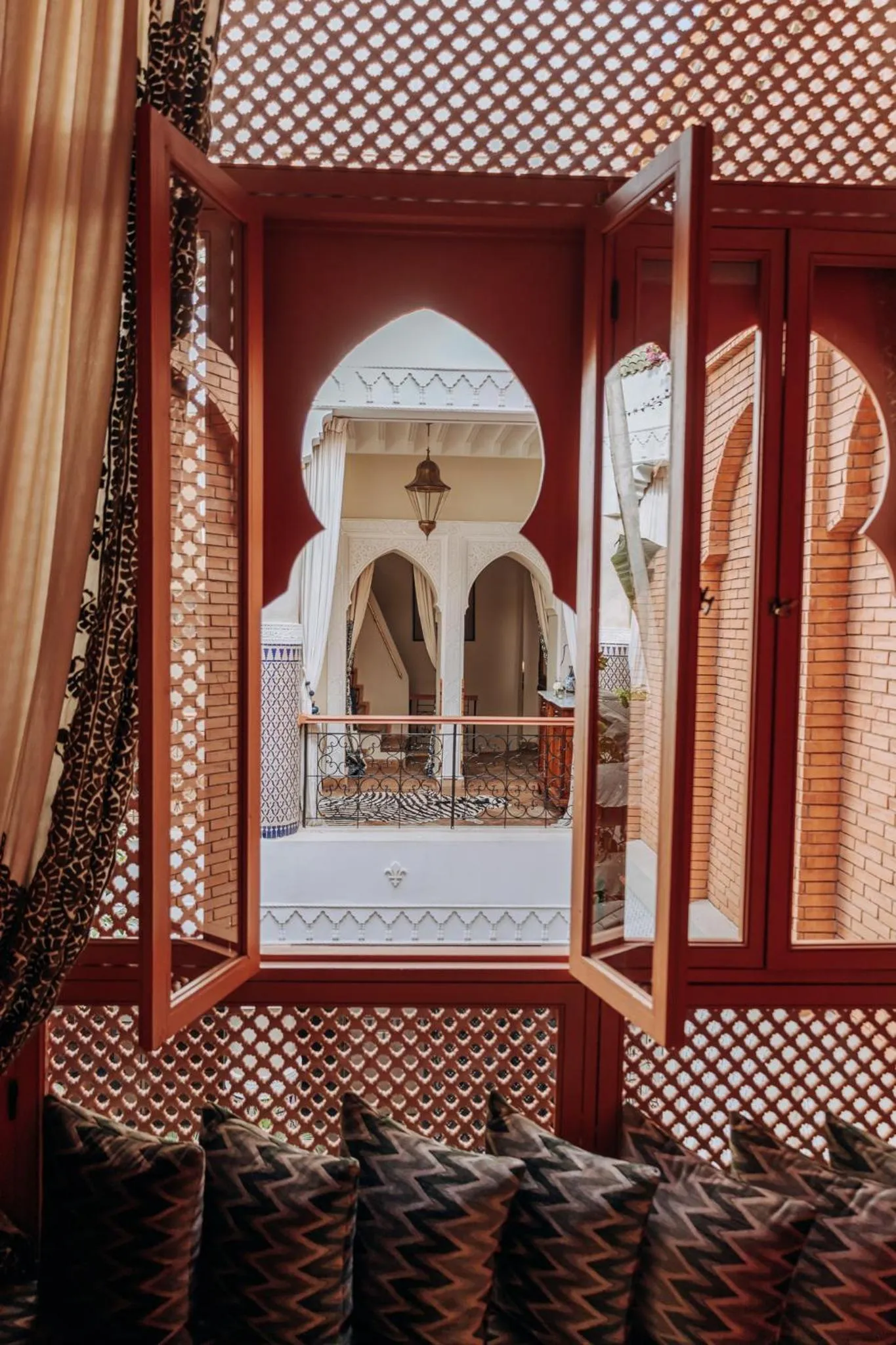 Bedroom in Riad Ksar Al Amal & Spa
