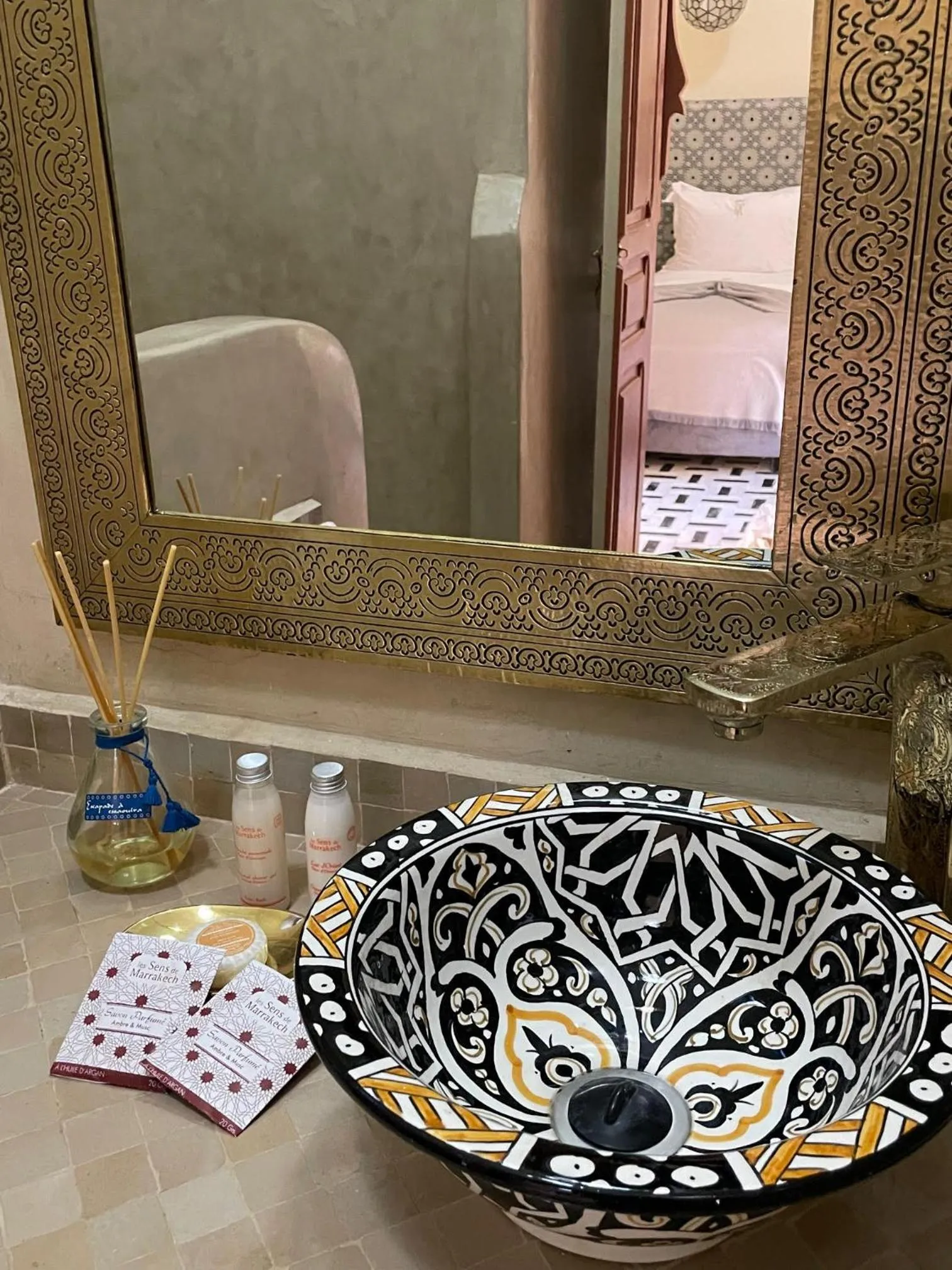 Bathroom in Riad Ksar Al Amal & Spa