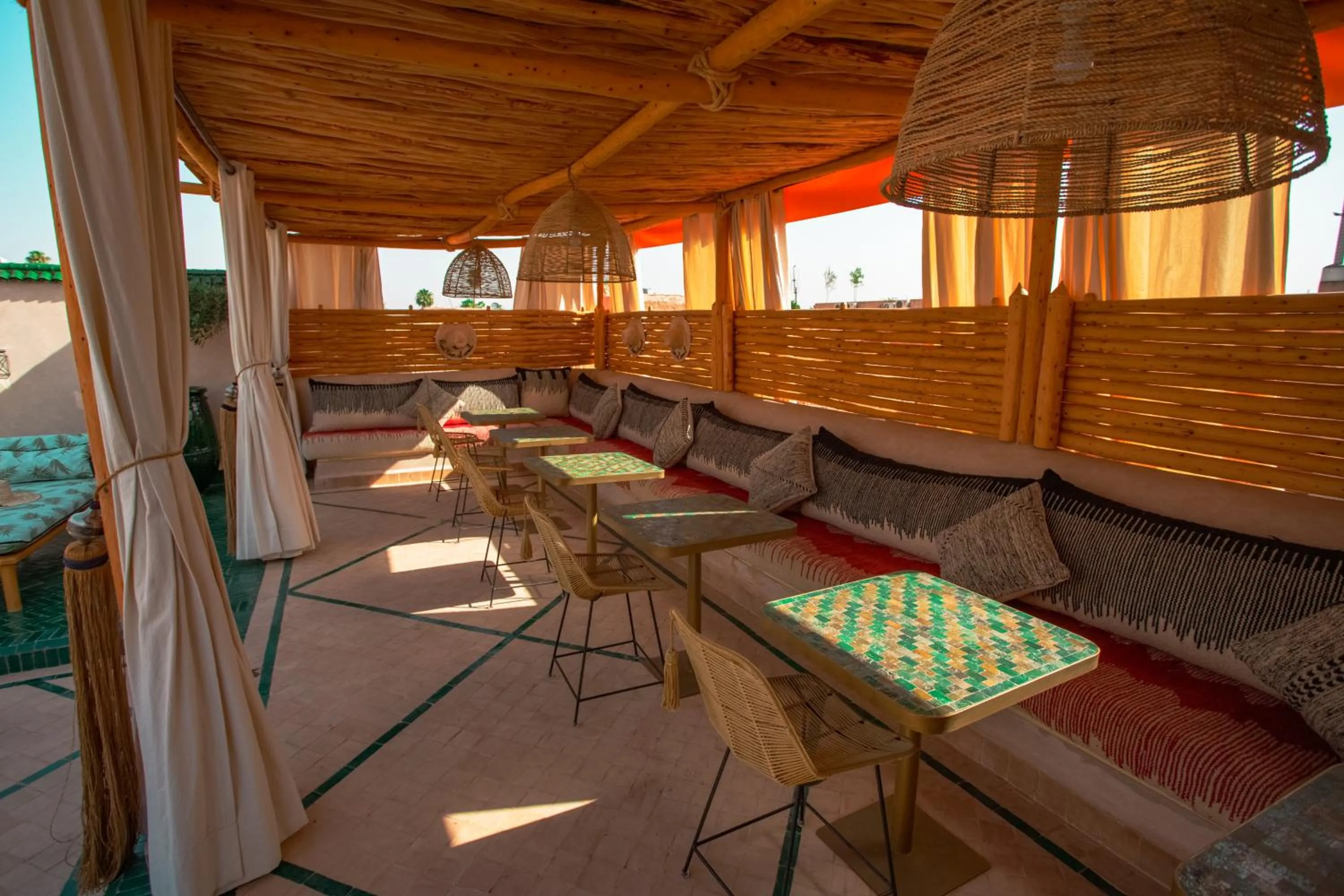 Restaurant/places to eat in Riad Ksar Al Amal & Spa