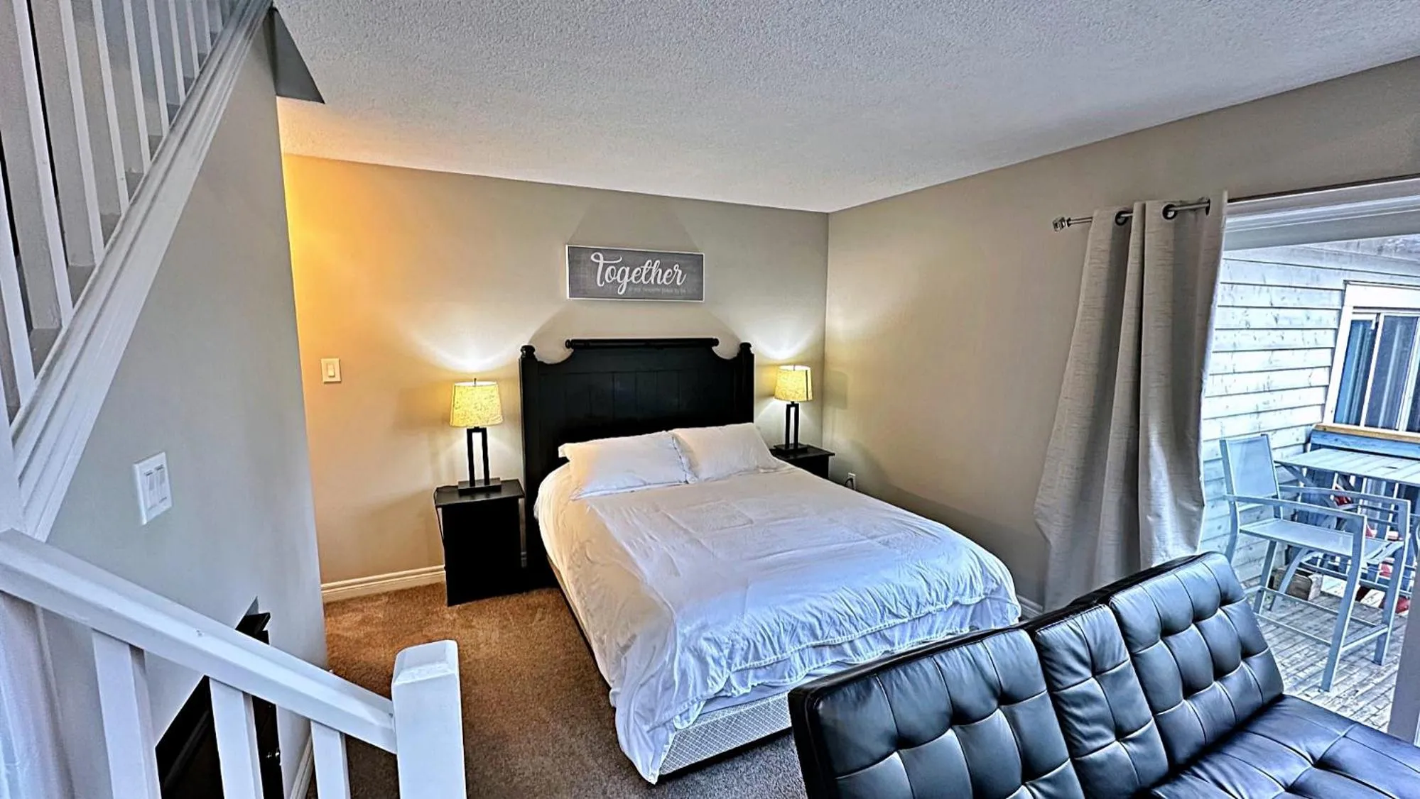 Bed in Freshly Upgraded Cozy Loft @ North Creek Resort