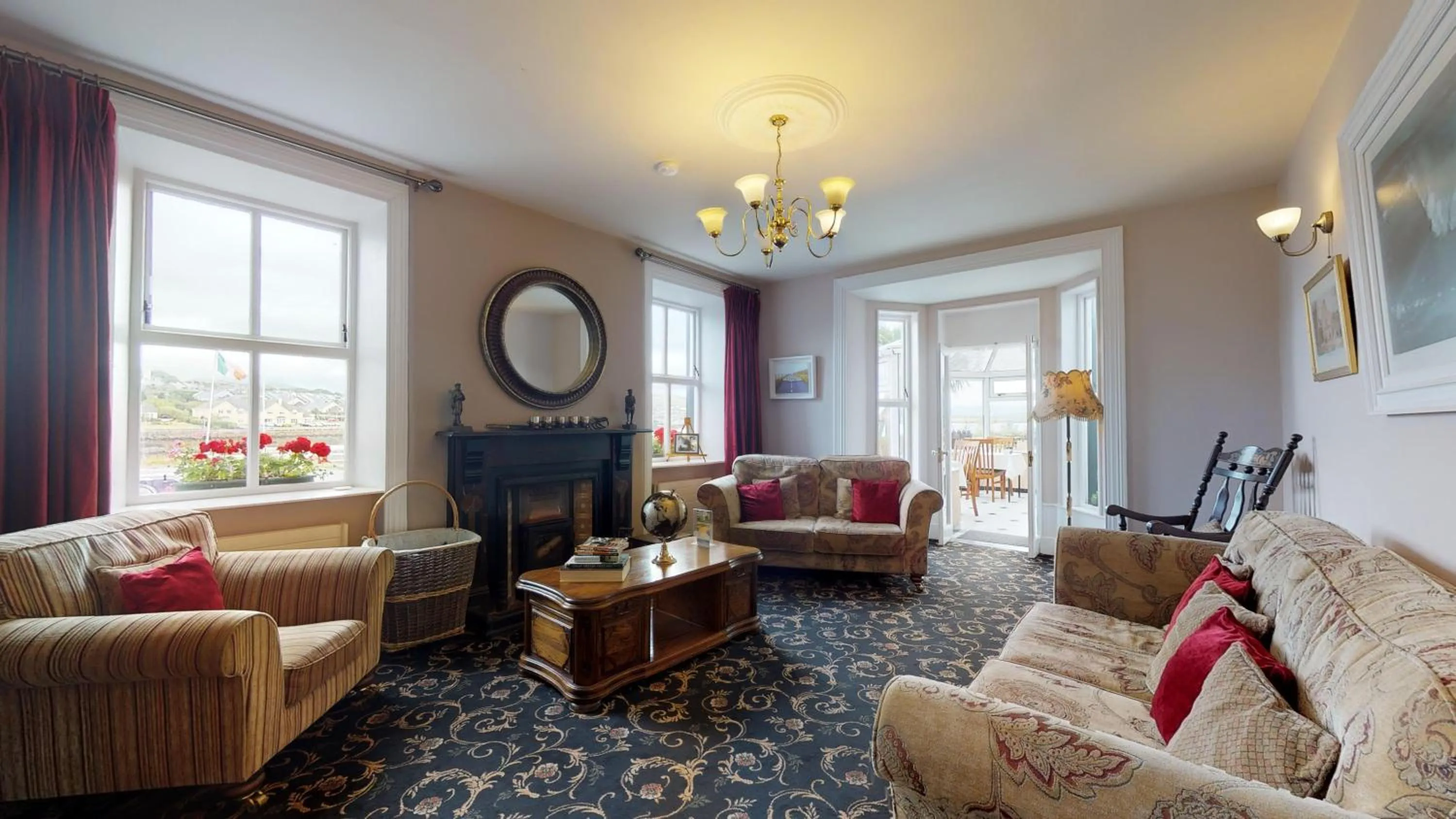 Lounge or bar in Milltown House Dingle