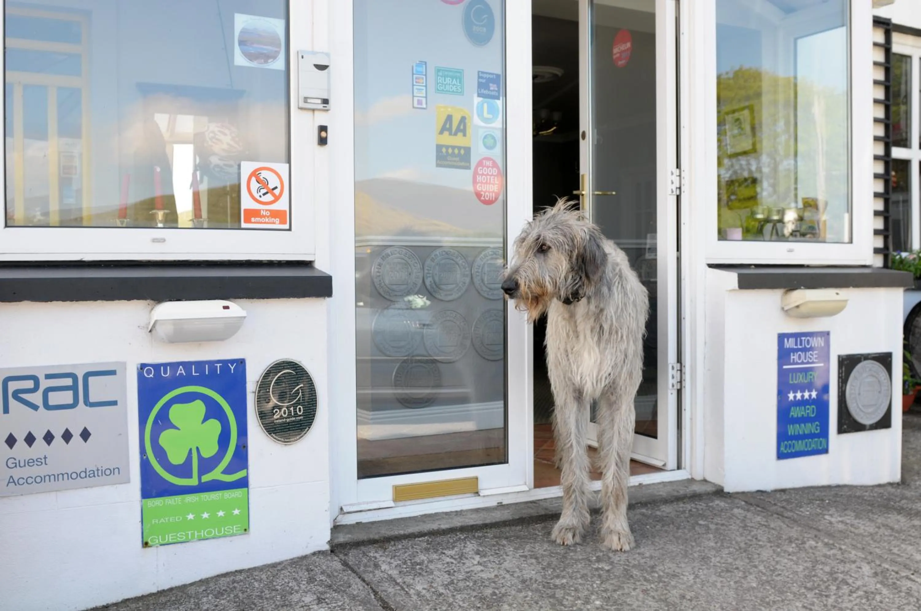 Facade/entrance in Milltown House Dingle