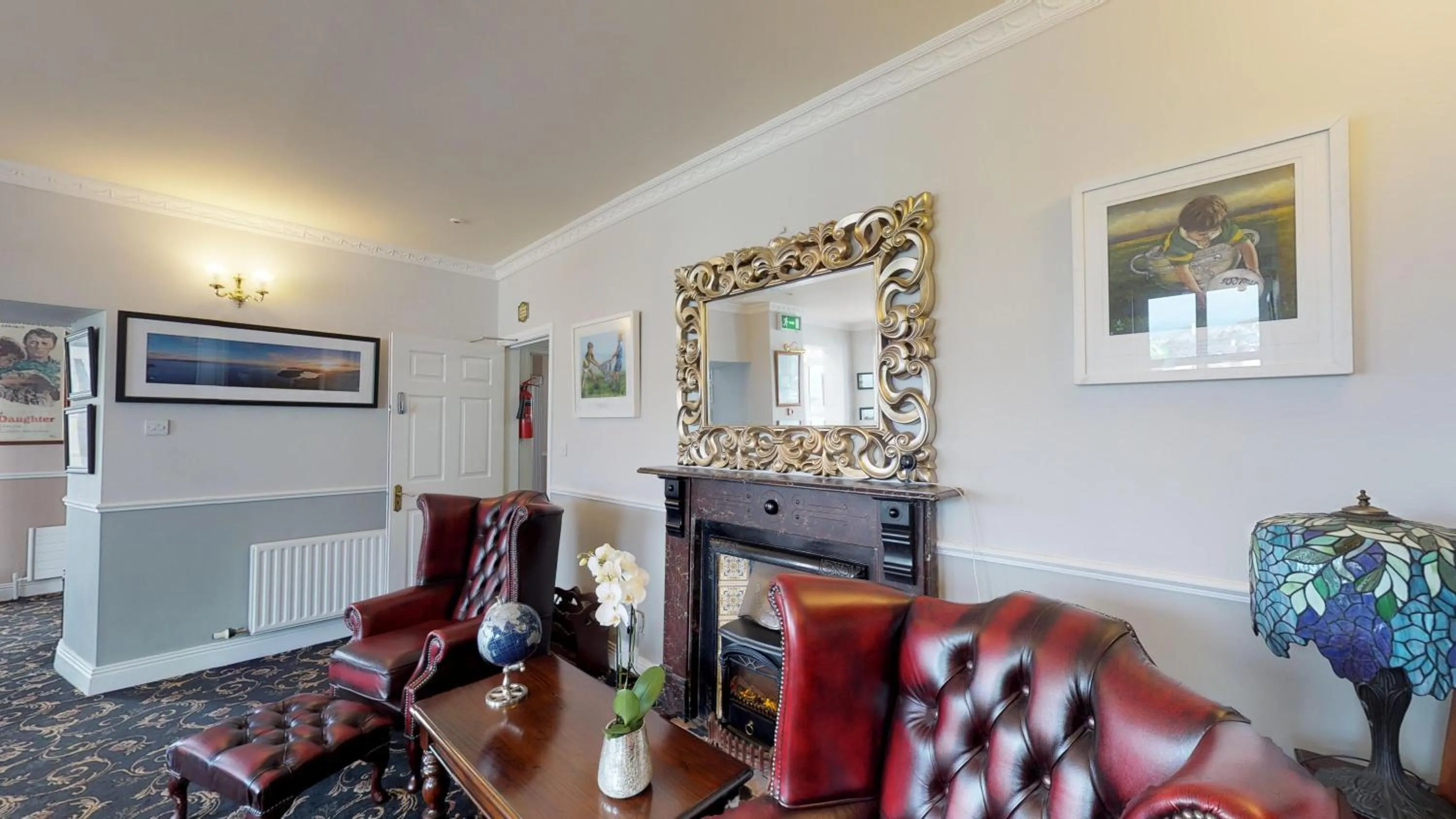 Lobby or reception in Milltown House Dingle