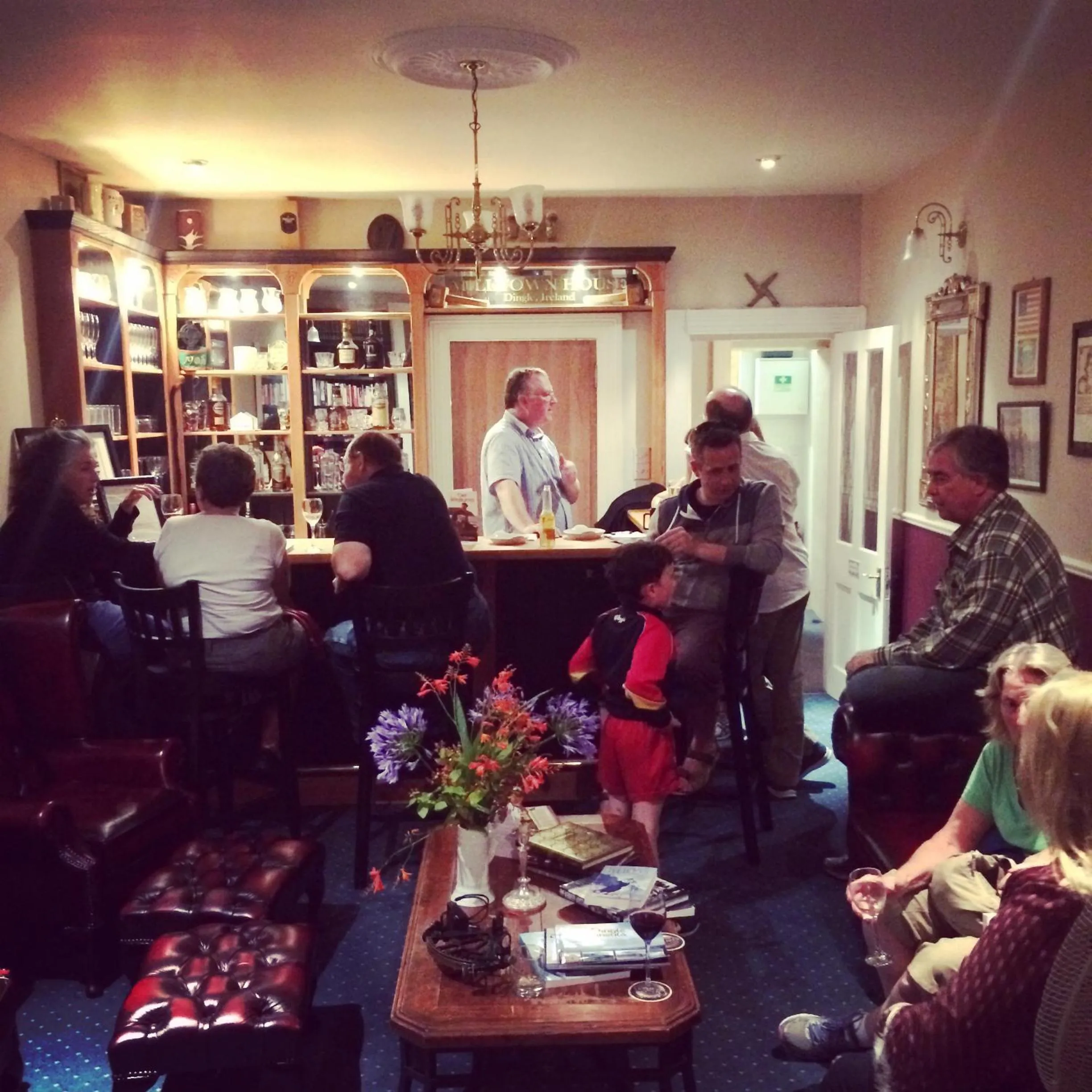 Lounge or bar in Milltown House Dingle