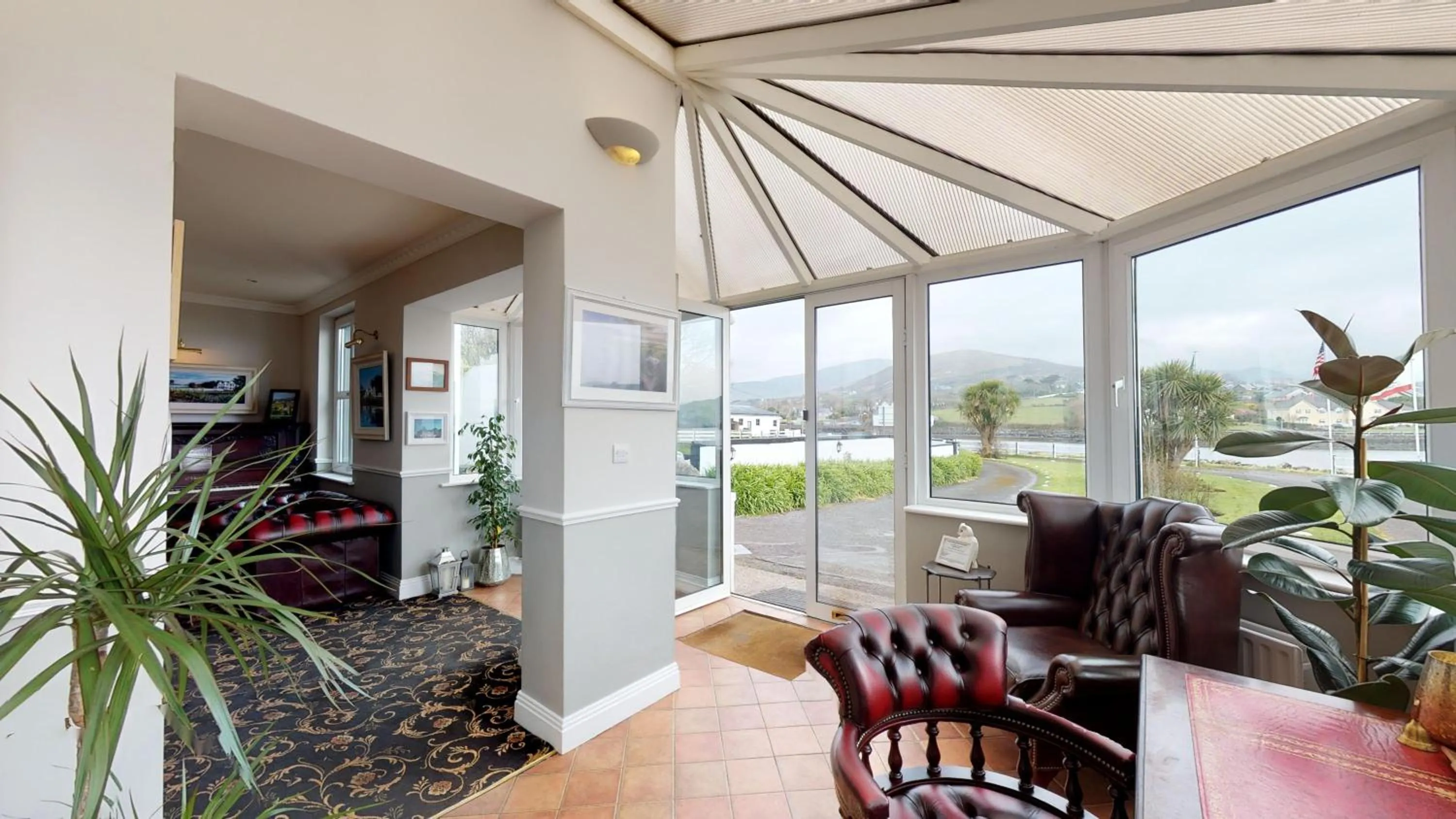 Lobby or reception in Milltown House Dingle