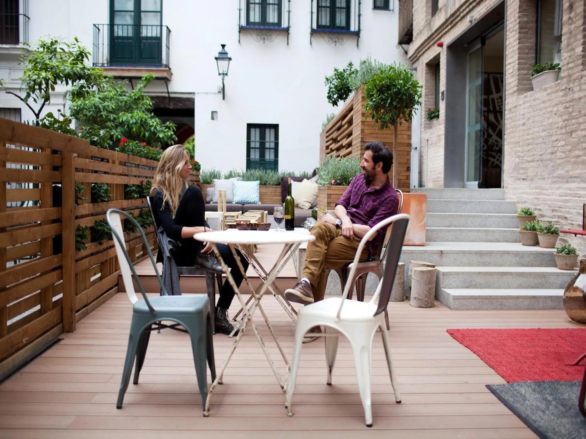 Facade/entrance in Toc Hostel Sevilla