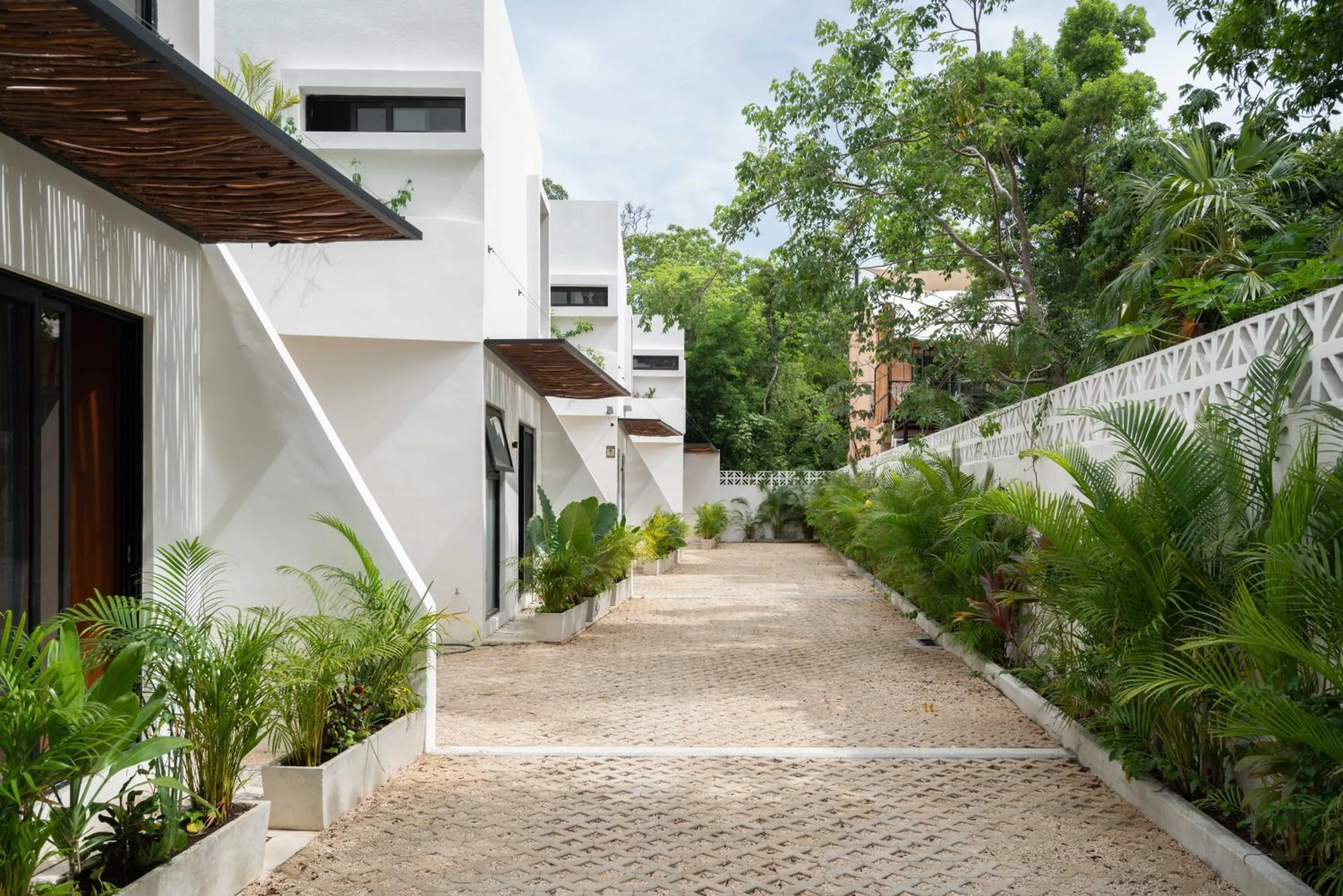 Facade/entrance in Tulum Cozy 3 Bedrooms Townhome-Centrally Located-Gated-WIFI