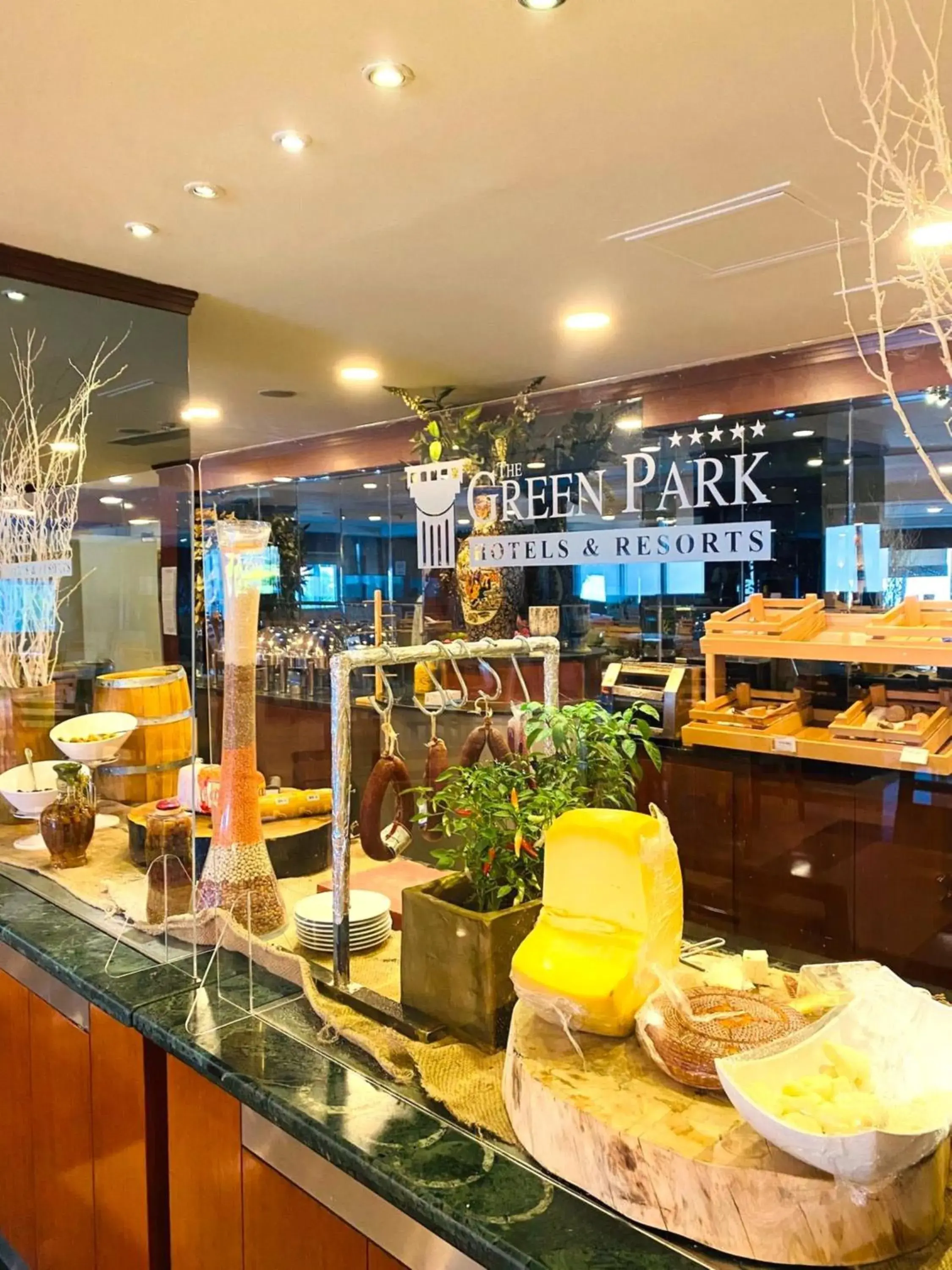 Buffet breakfast in The Green Park Bostancı Buffet breakfast in The Green Park Bostancı