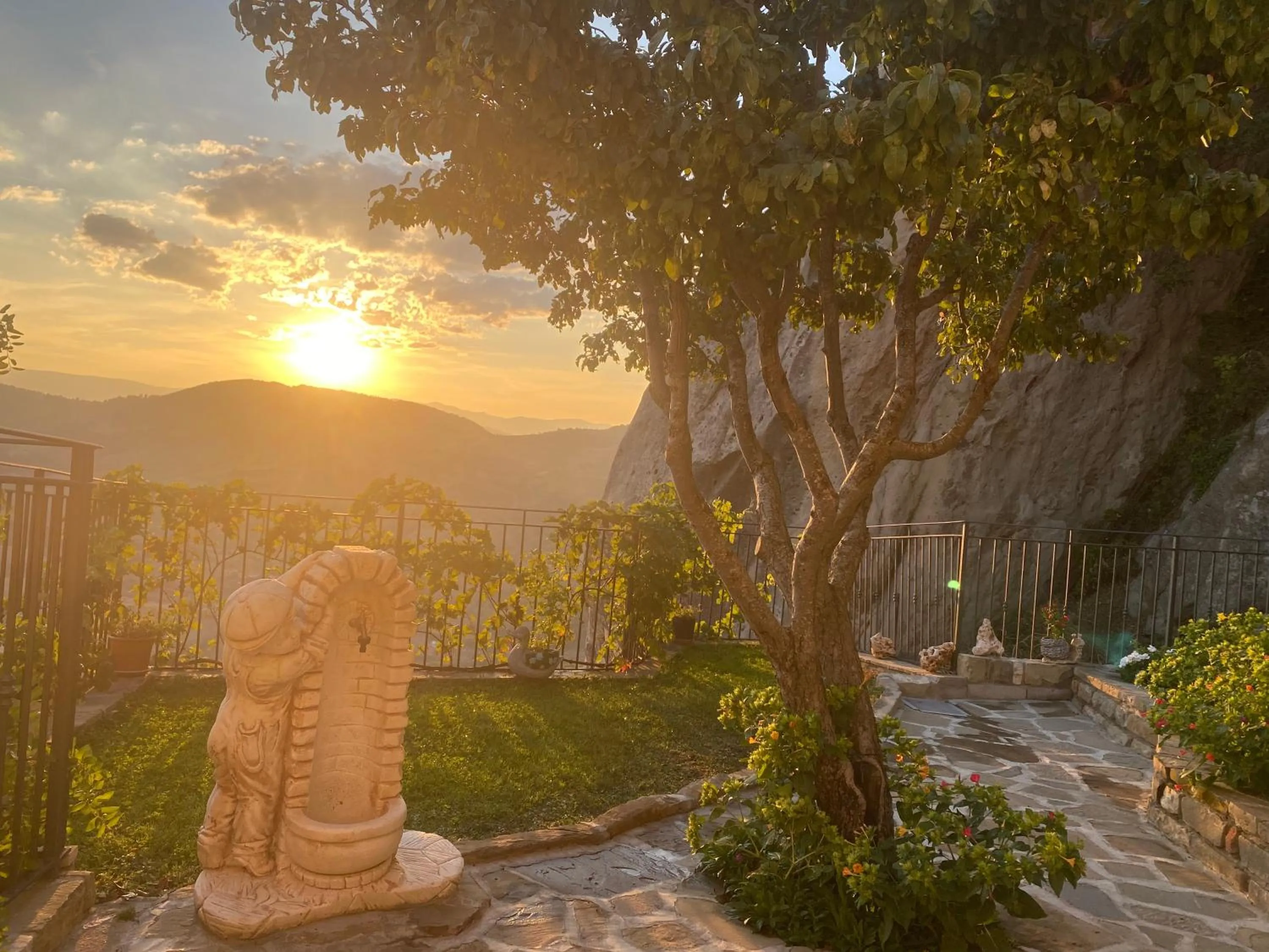 Garden in B&B L'Arenaria