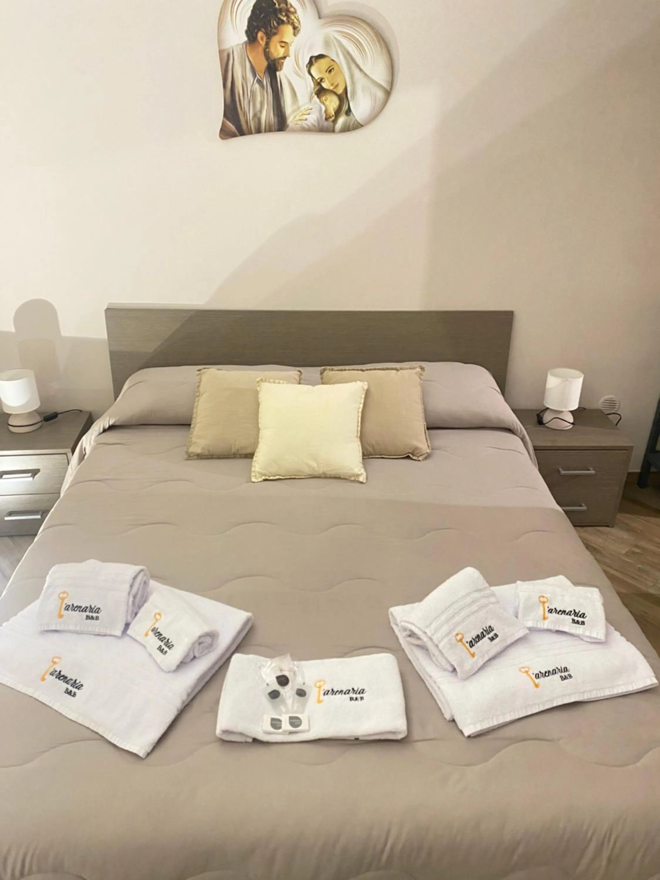 Bedroom, Bed in B&B L'Arenaria