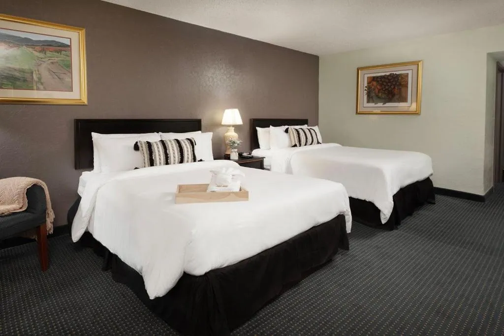 Bed in Cactus Cove Inn and Suites