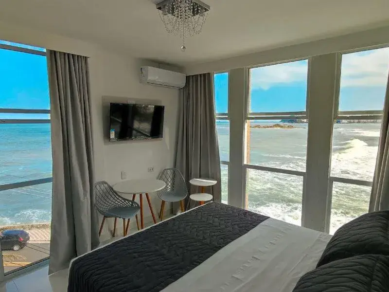 Deluxe Double Room with Sea View in Grand Hotel Guarujá - A sua Melhor Experiência Beira Mar na Praia! Deluxe Double Room with Sea View in Grand Hotel Guarujá - A sua Melhor Experiência Beira Mar na Praia!