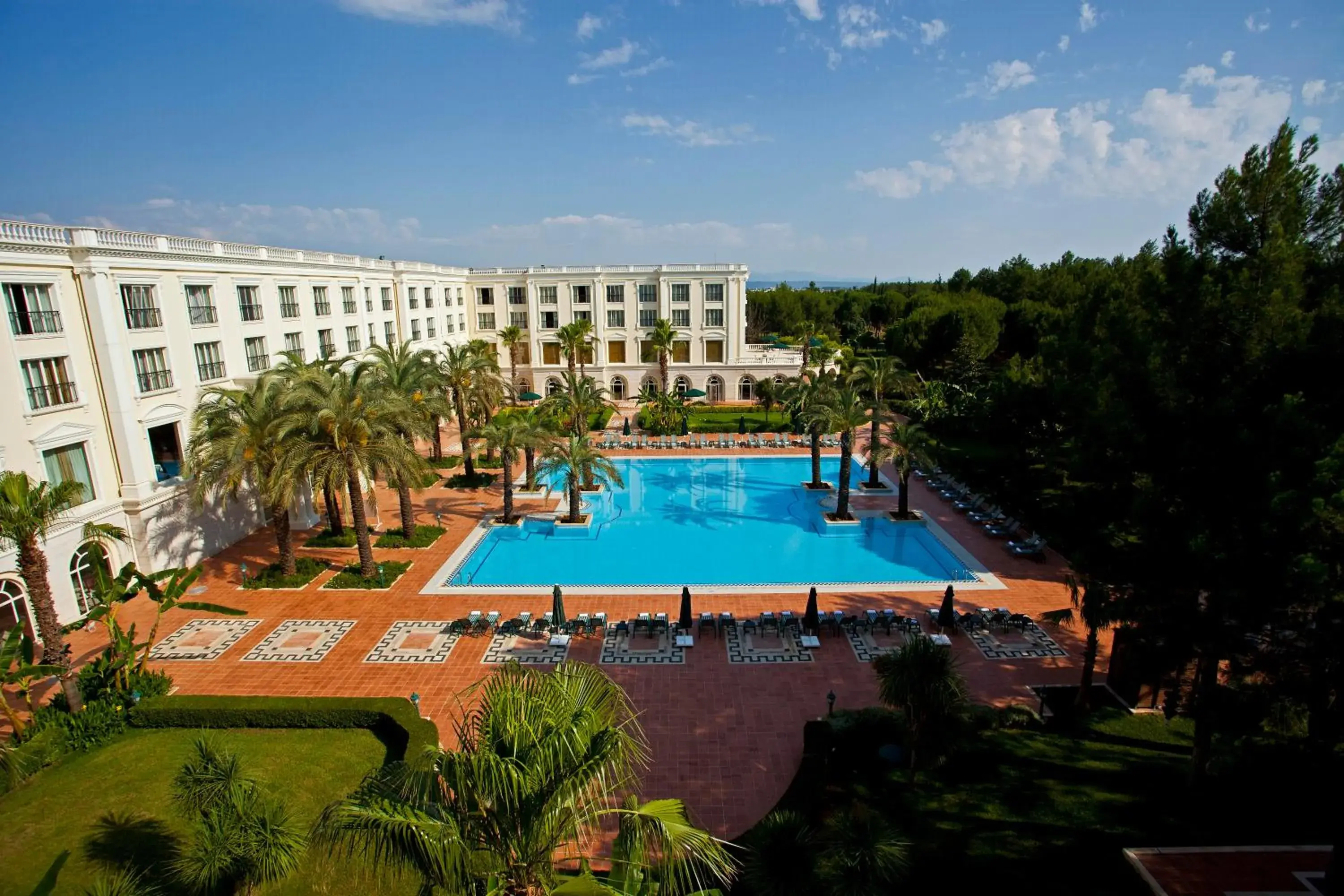 Pool view in IC Hotels Airport Pool view in IC Hotels Airport