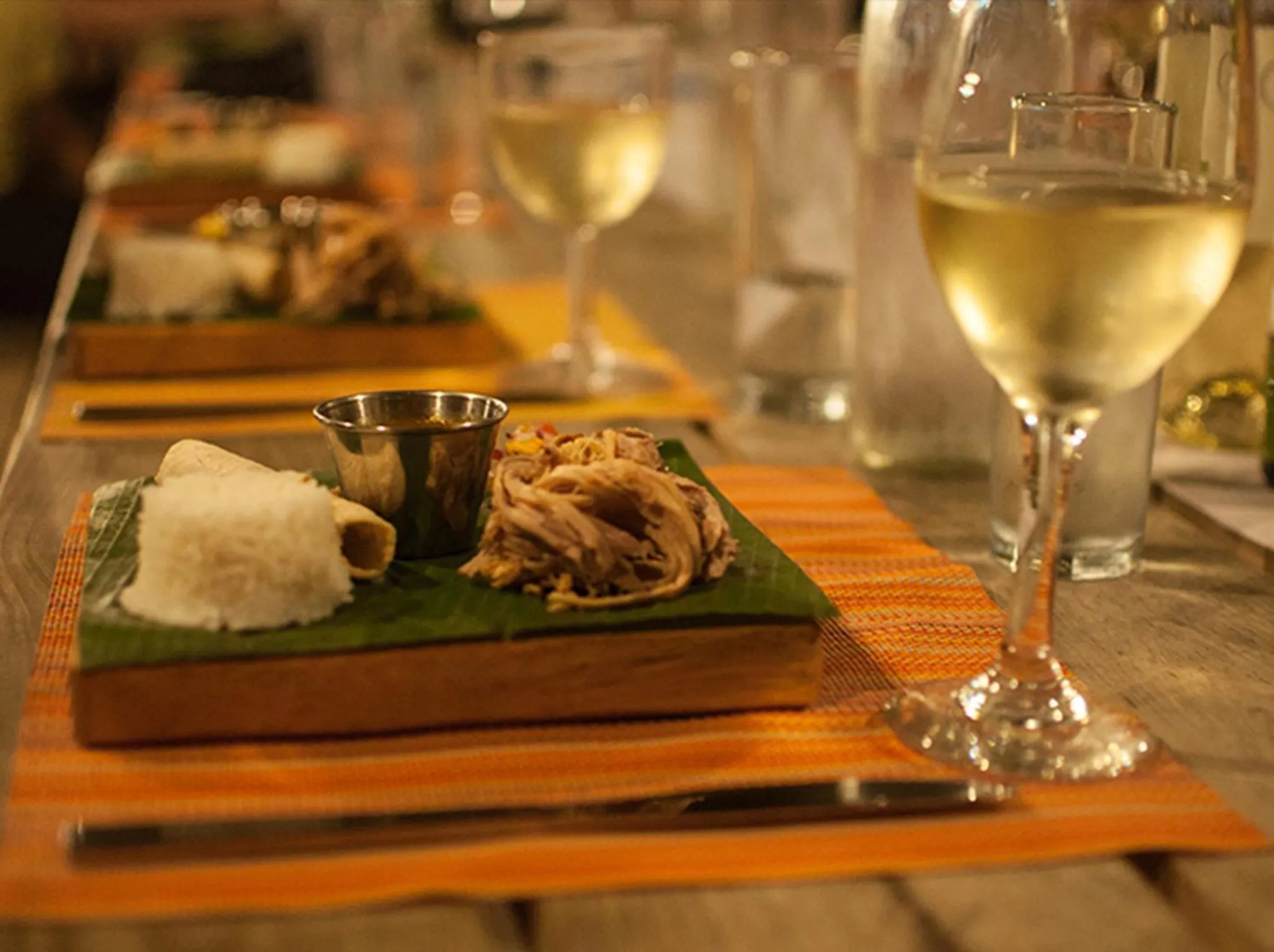 Food close-up in Thatch Caye Resort a Muy'Ono Resort