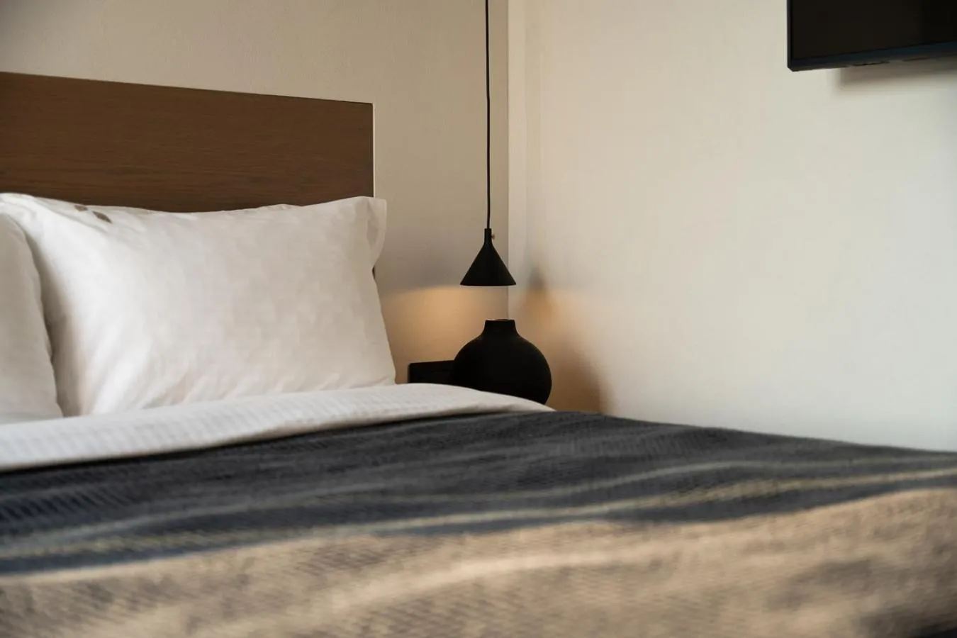 Bedroom, Bed in CUBIC Mykonos Seafront Design Suites