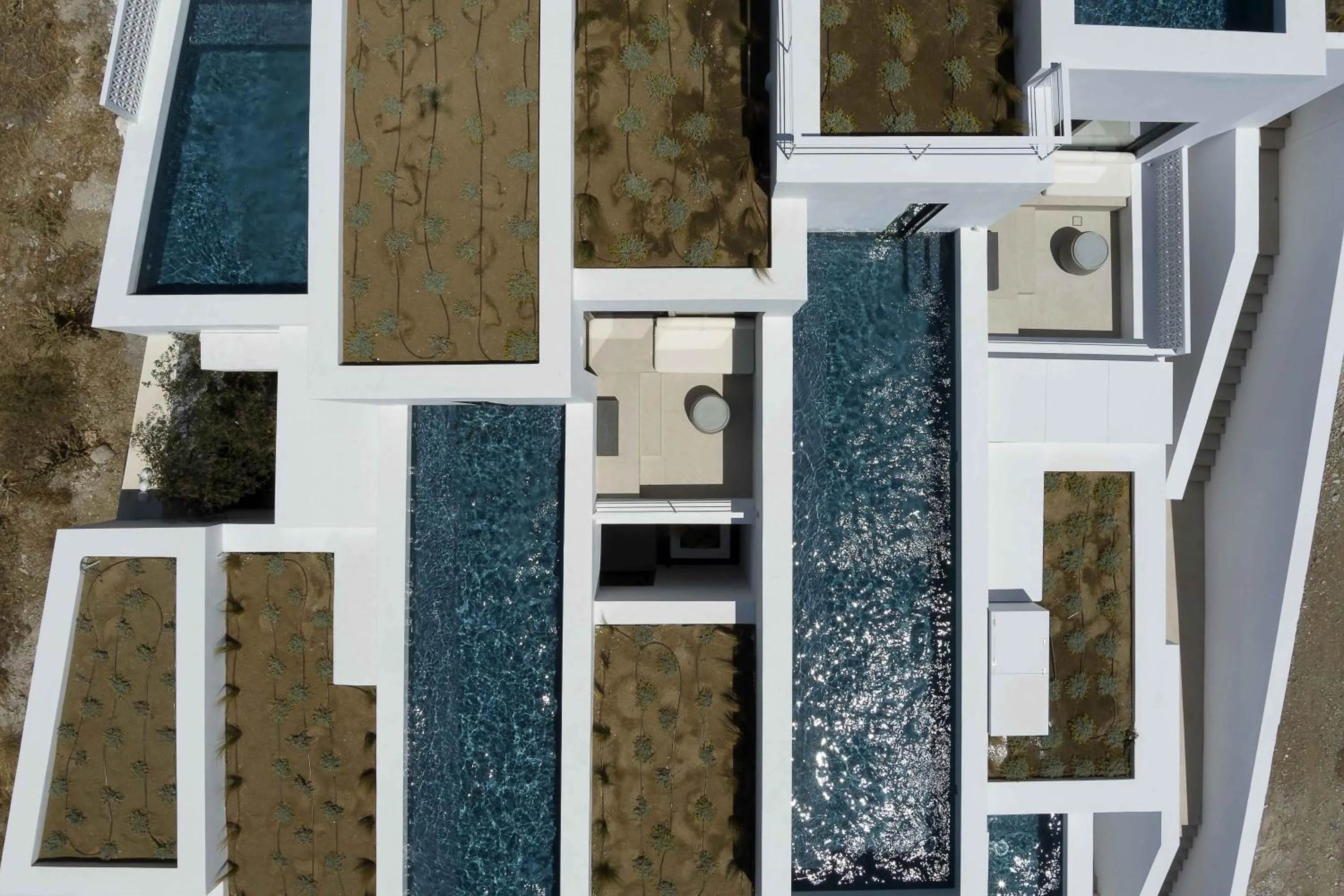 Property building in CUBIC Mykonos Seafront Design Suites