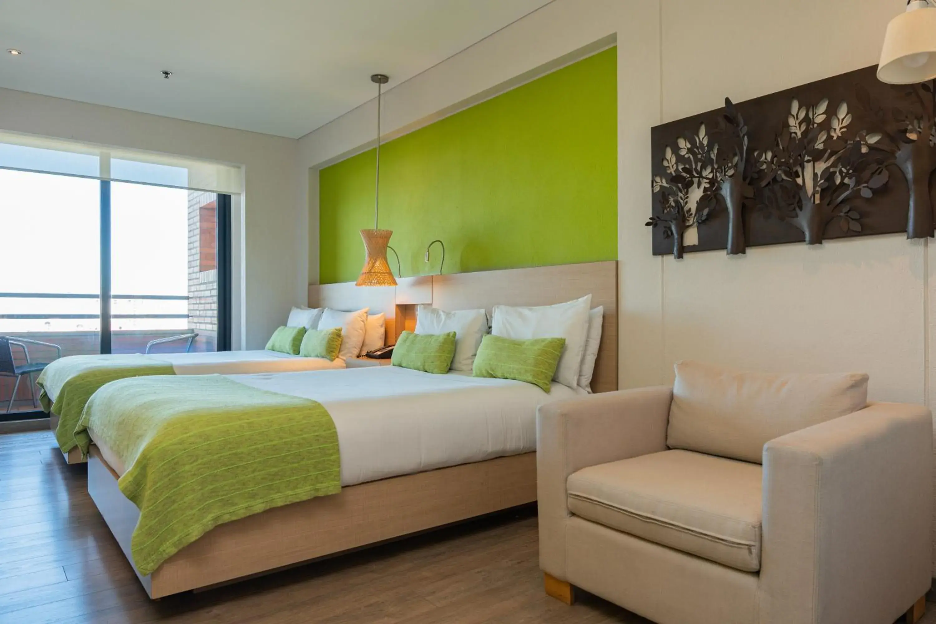 Twin Room in Hotel Bari Bucaramanga By OxoHotel Twin Room in Hotel Bari Bucaramanga By OxoHotel