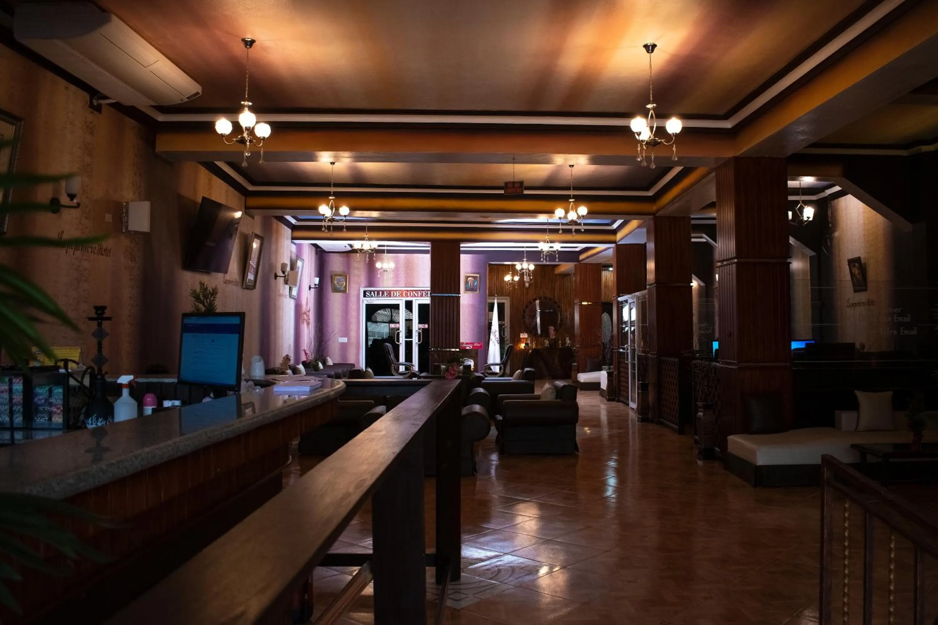 Off site in La Pepiniere Hotel