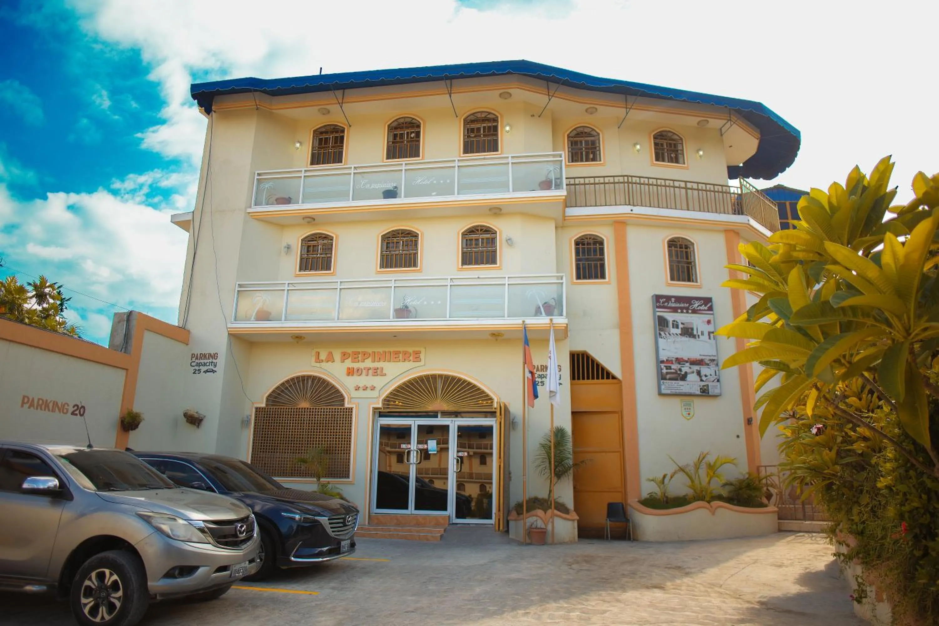 Property building in La Pepiniere Hotel