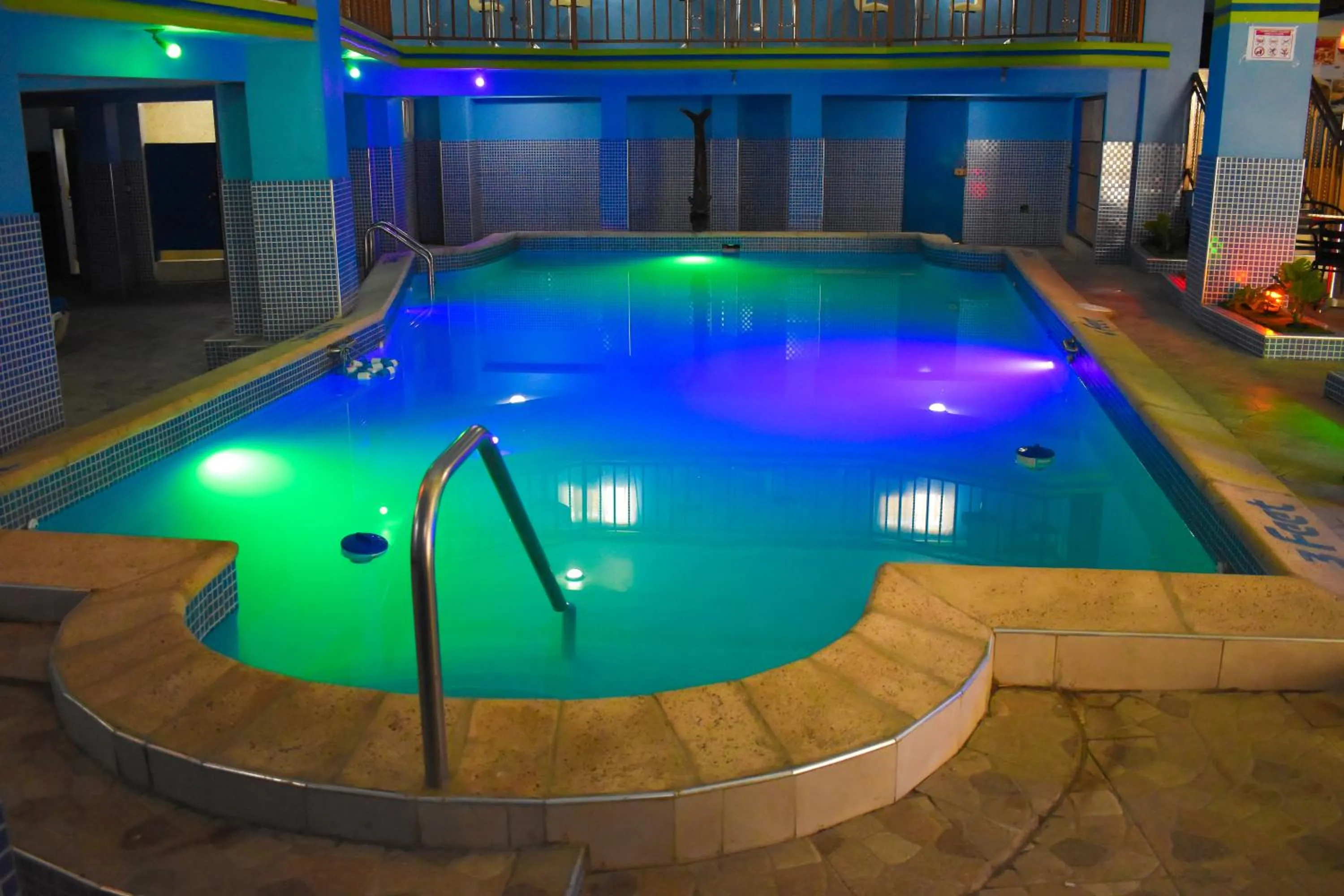 Pool view in La Pepiniere Hotel