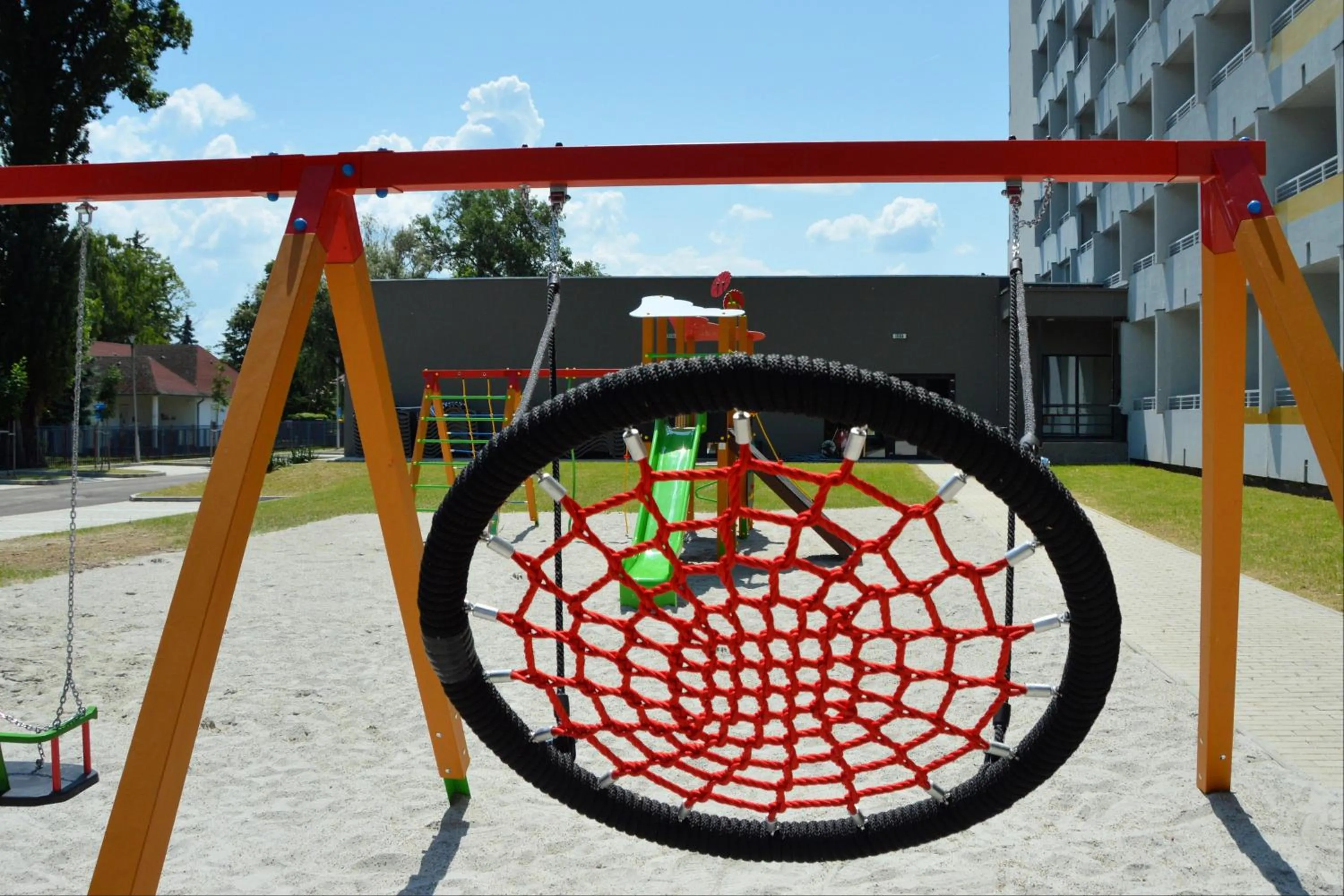 Children play ground in Lelle Hotel