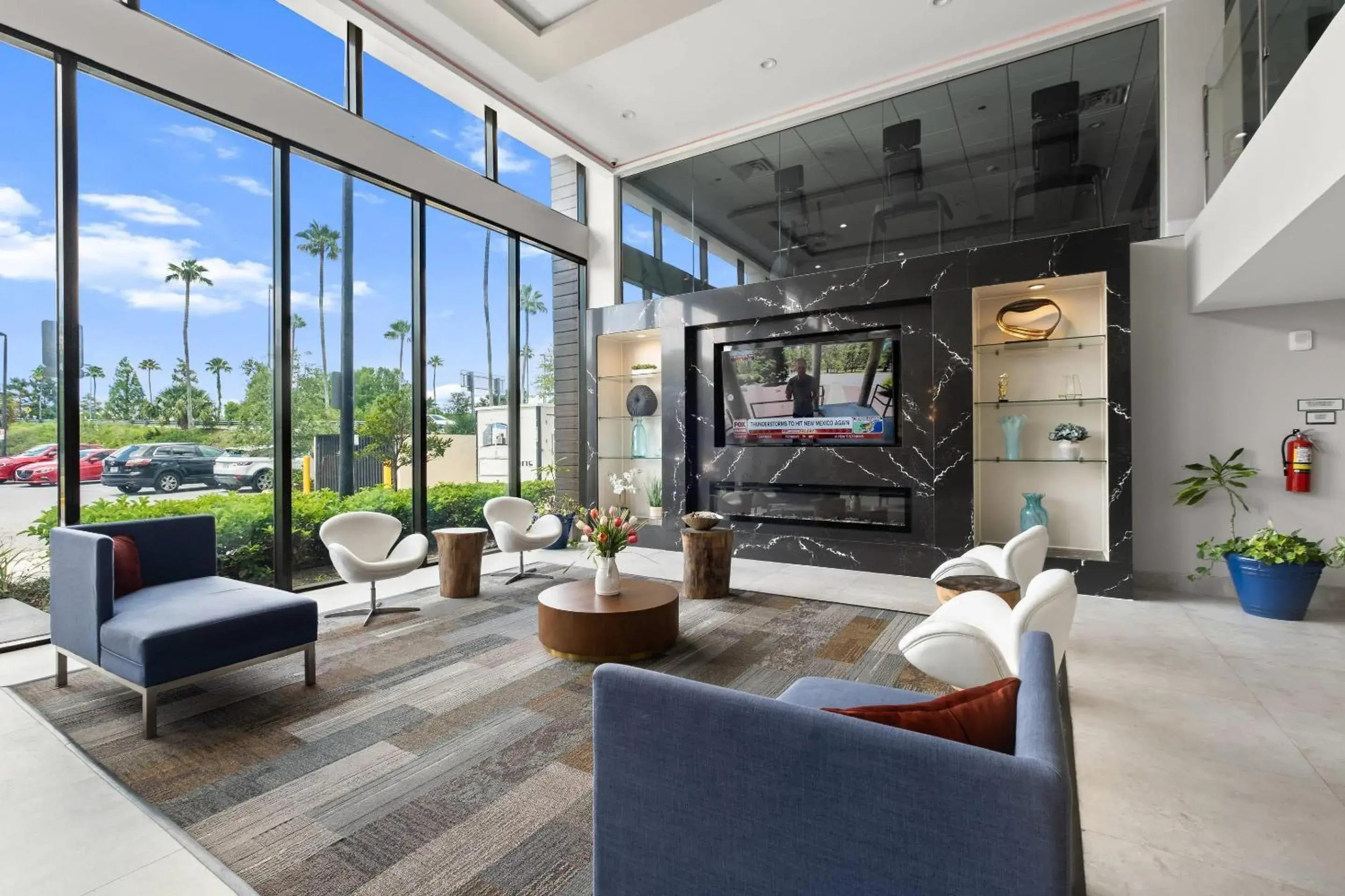 Lobby or reception, Bed in Cambria Hotel Orlando near Universal Theme Parks Lobby or reception, Bed in Cambria Hotel Orlando near Universal Theme Parks