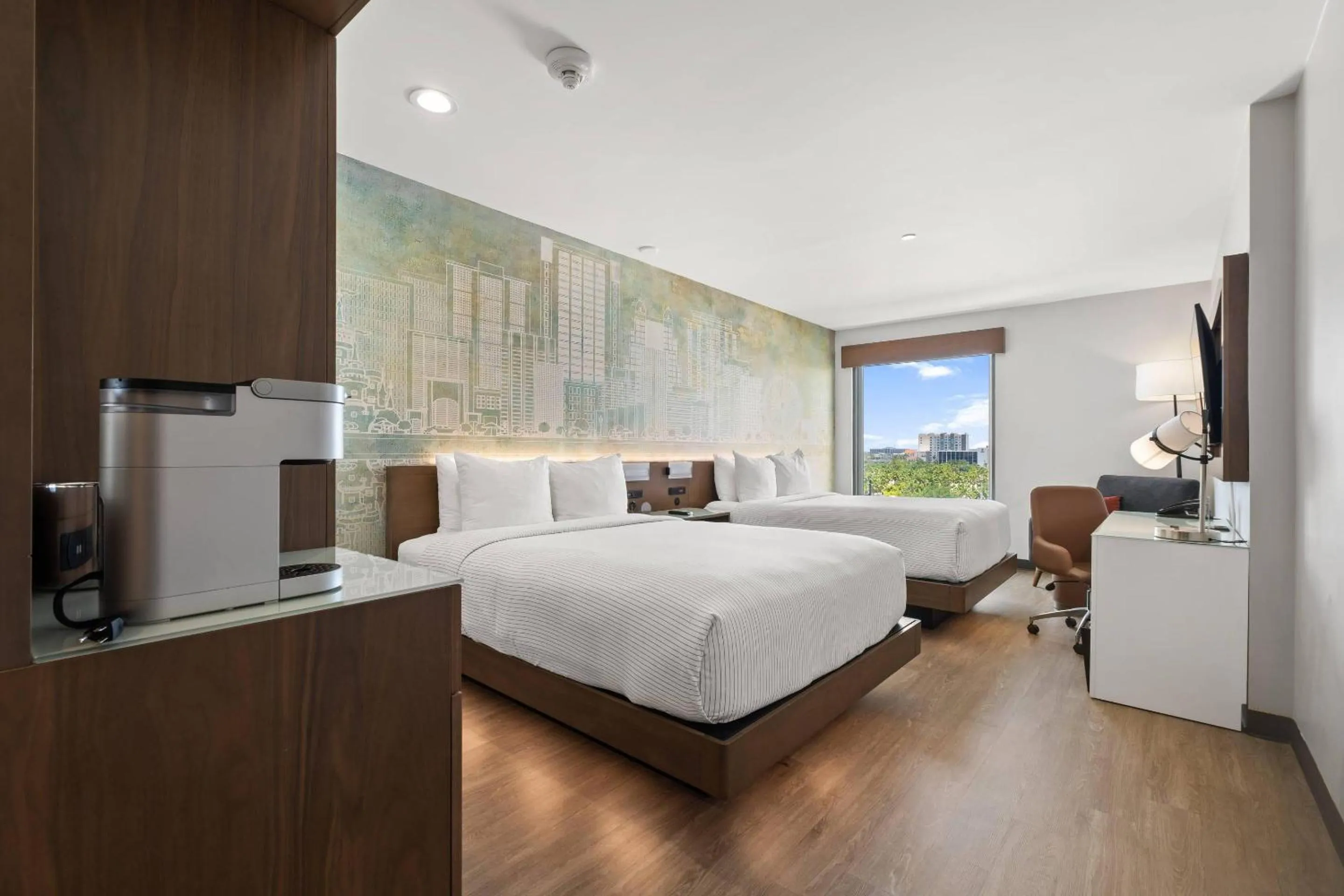 Bedroom, Bed in Cambria Hotel Orlando near Universal Theme Parks