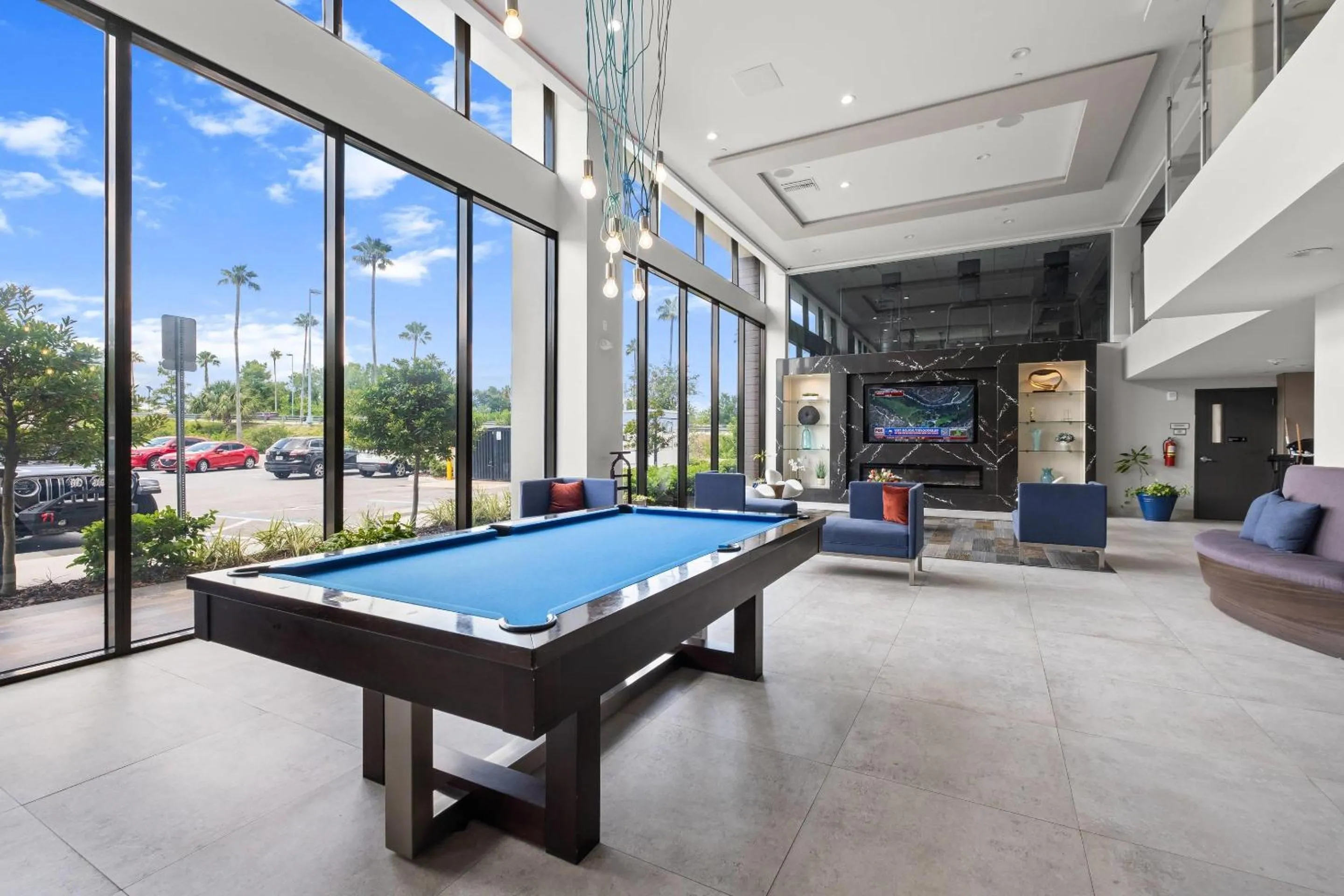 Swimming pool in Cambria Hotel Orlando near Universal Theme Parks