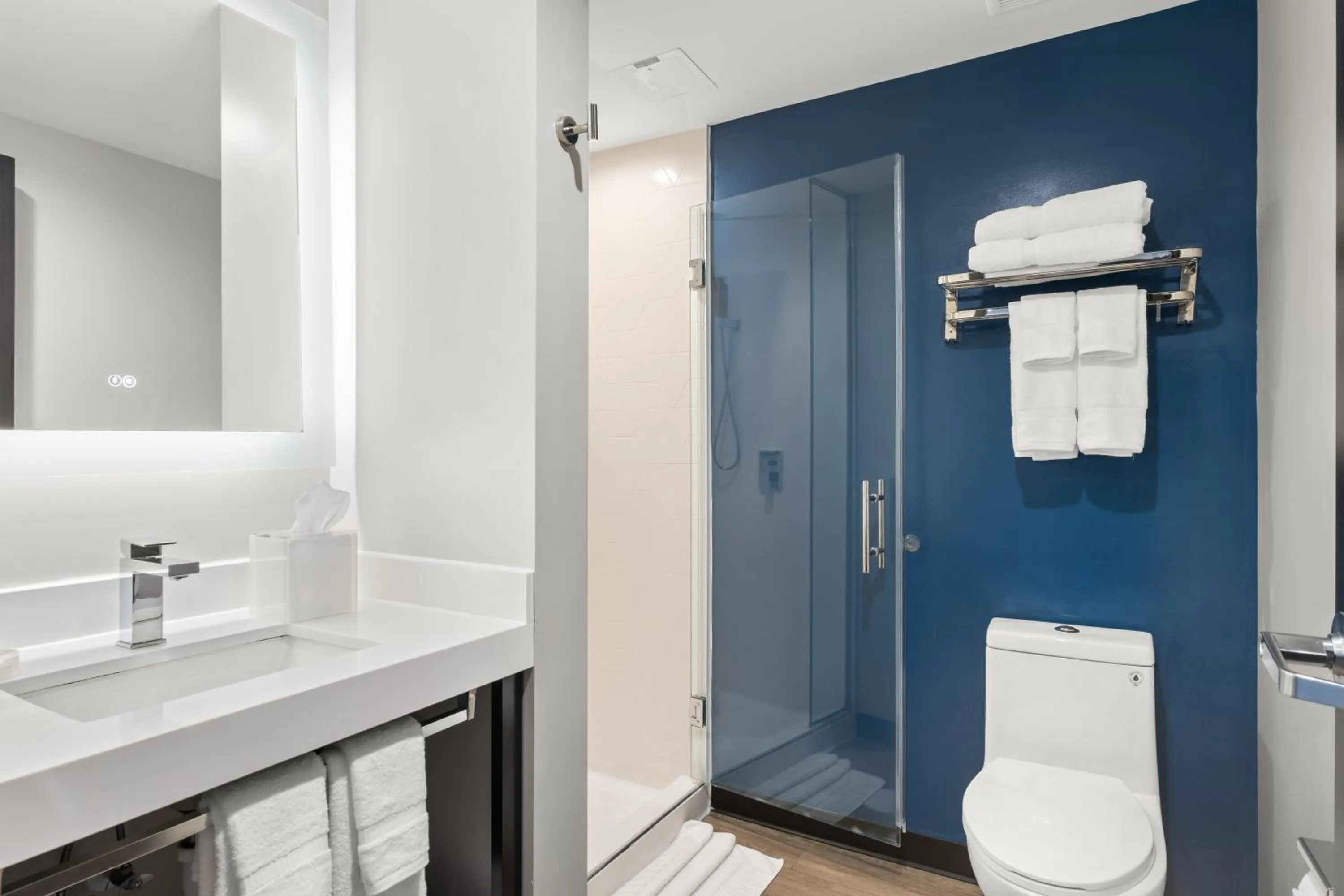 Shower in Cambria Hotel Orlando near Universal Theme Parks