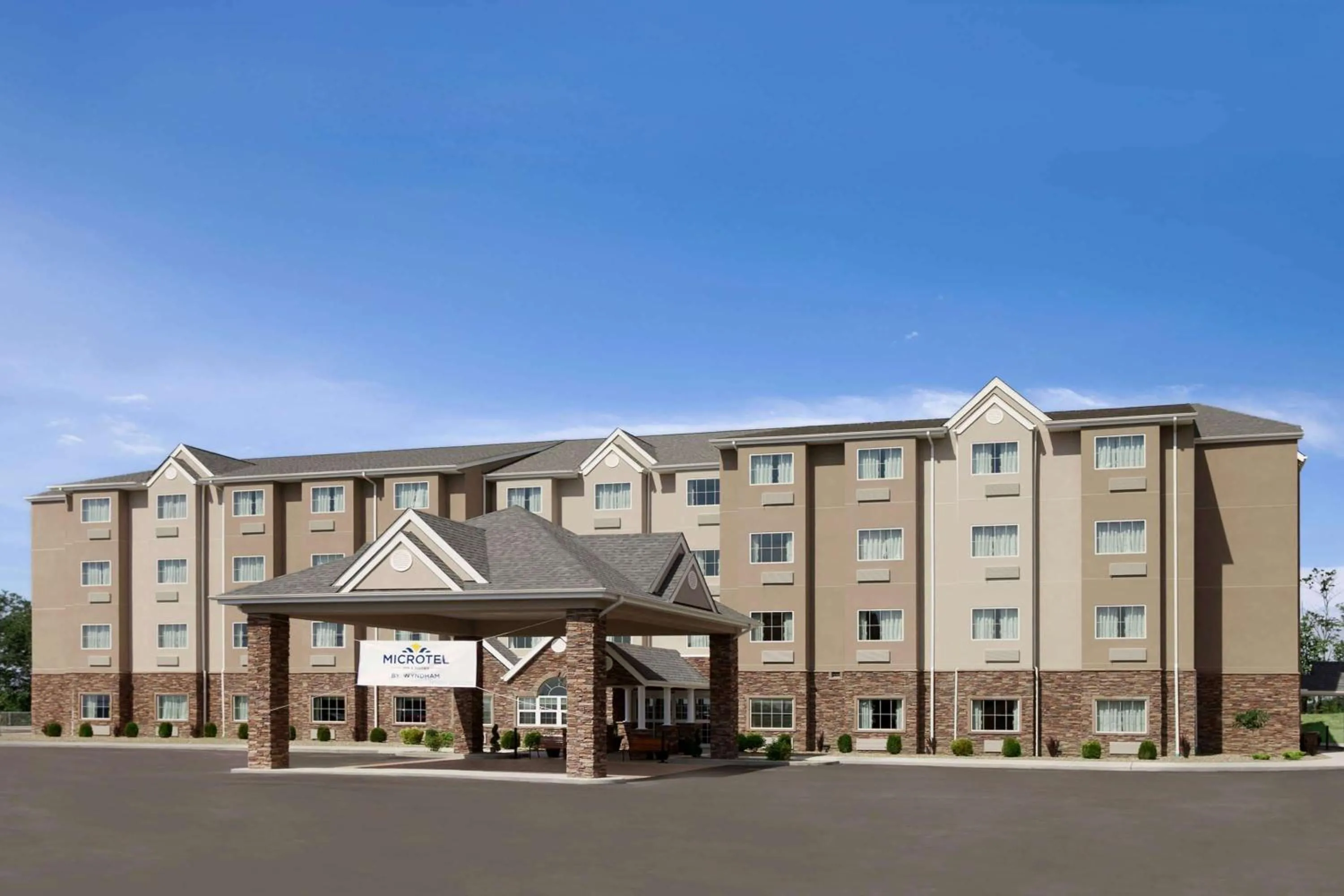 Property building in Microtel Inn & Suites by Wyndham St Clairsville - Wheeling