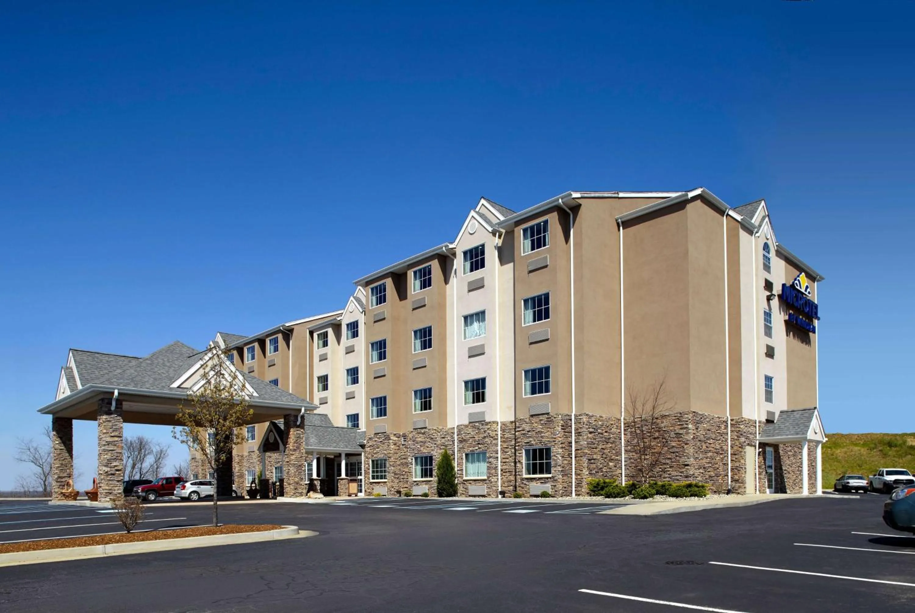 Property building in Microtel Inn & Suites by Wyndham St Clairsville - Wheeling