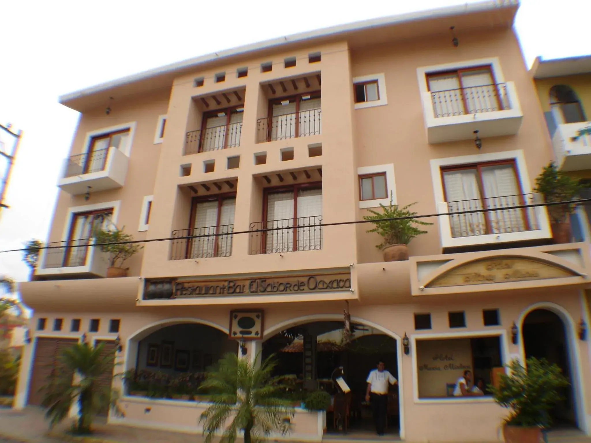 Economy Twin Room in Hotel Maria Mixteca Economy Twin Room in Hotel Maria Mixteca