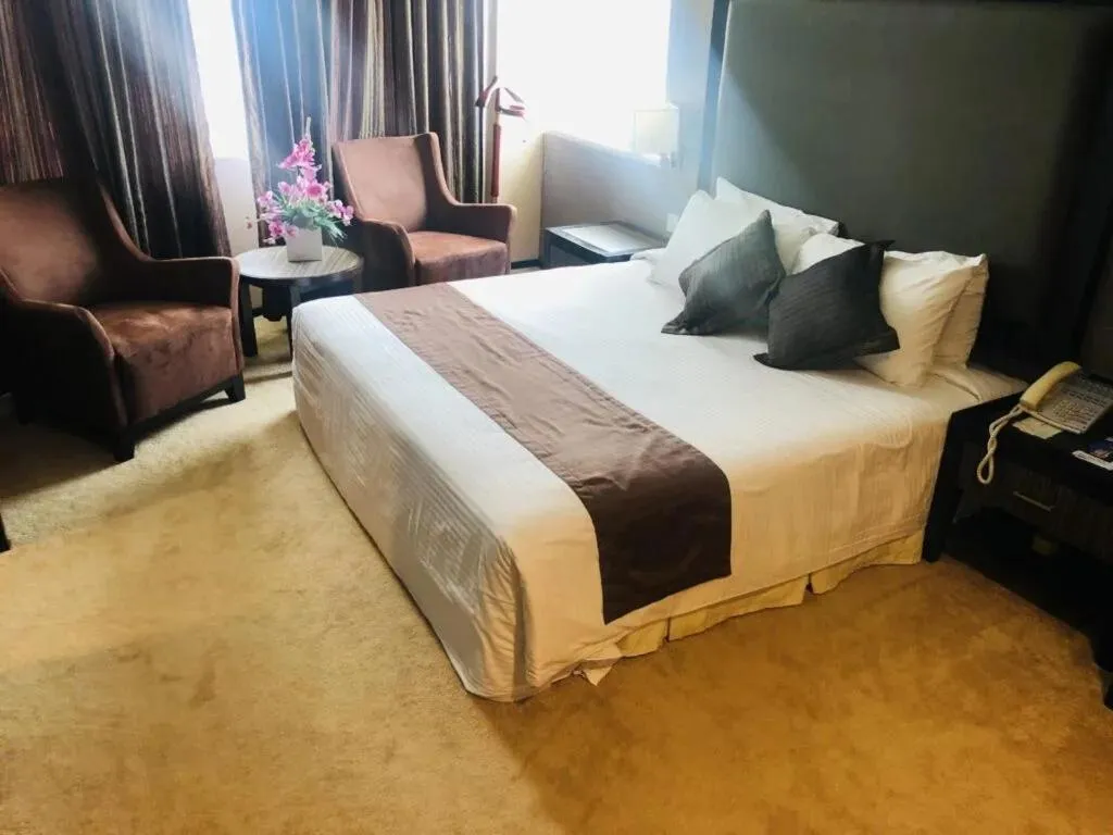 Bed in Hotel Felda Residence Kuala Terengganu