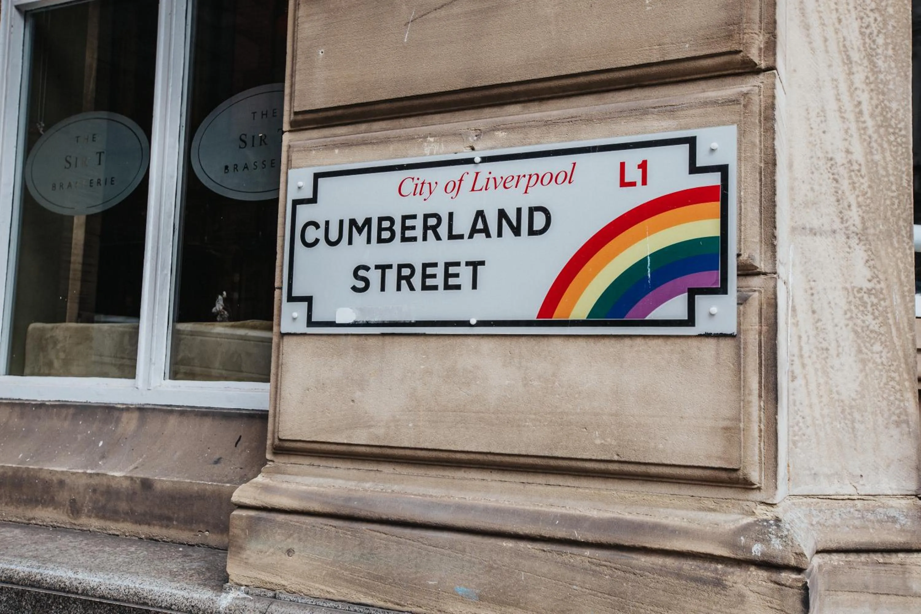 Facade/entrance in RST Cumberland Street