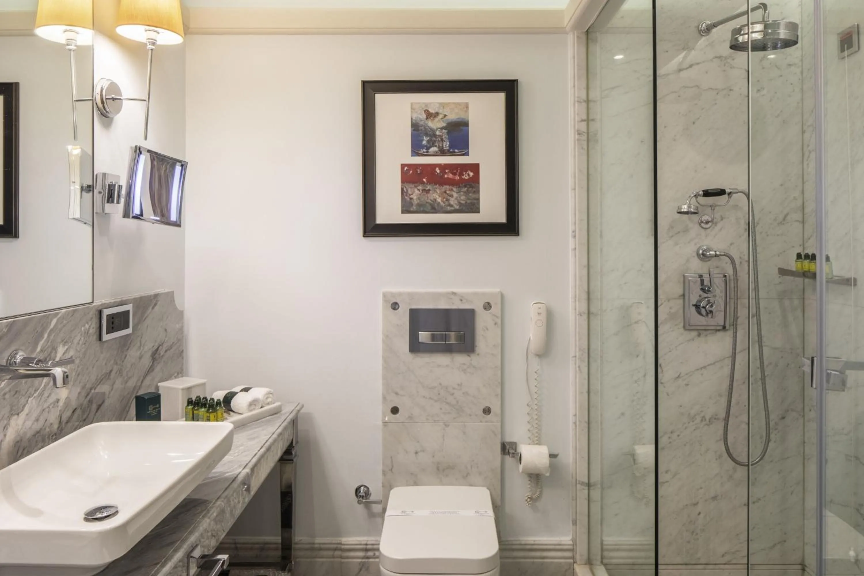 Bathroom in The Bank Hotel Istanbul, a Member of Design Hotels