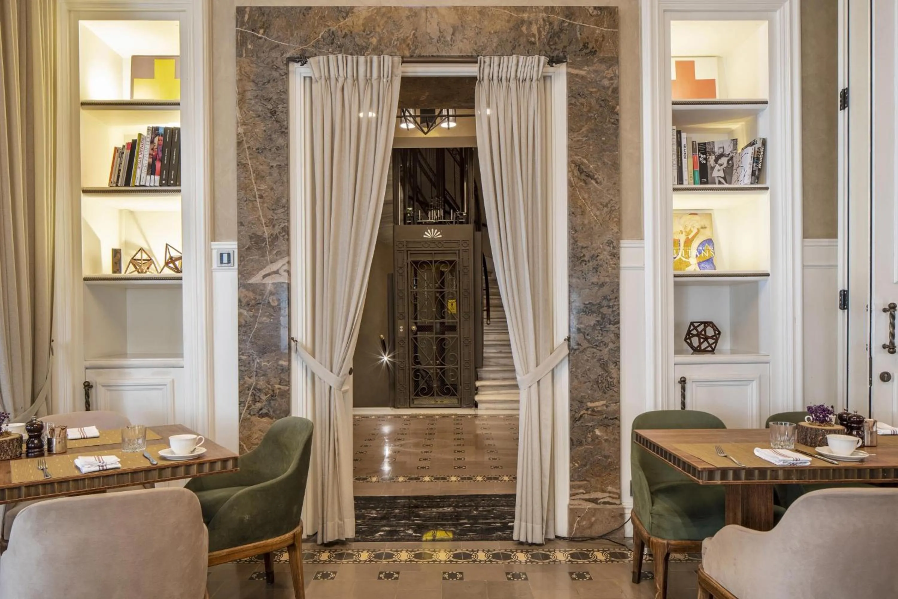 Lobby or reception in The Bank Hotel Istanbul, a Member of Design Hotels