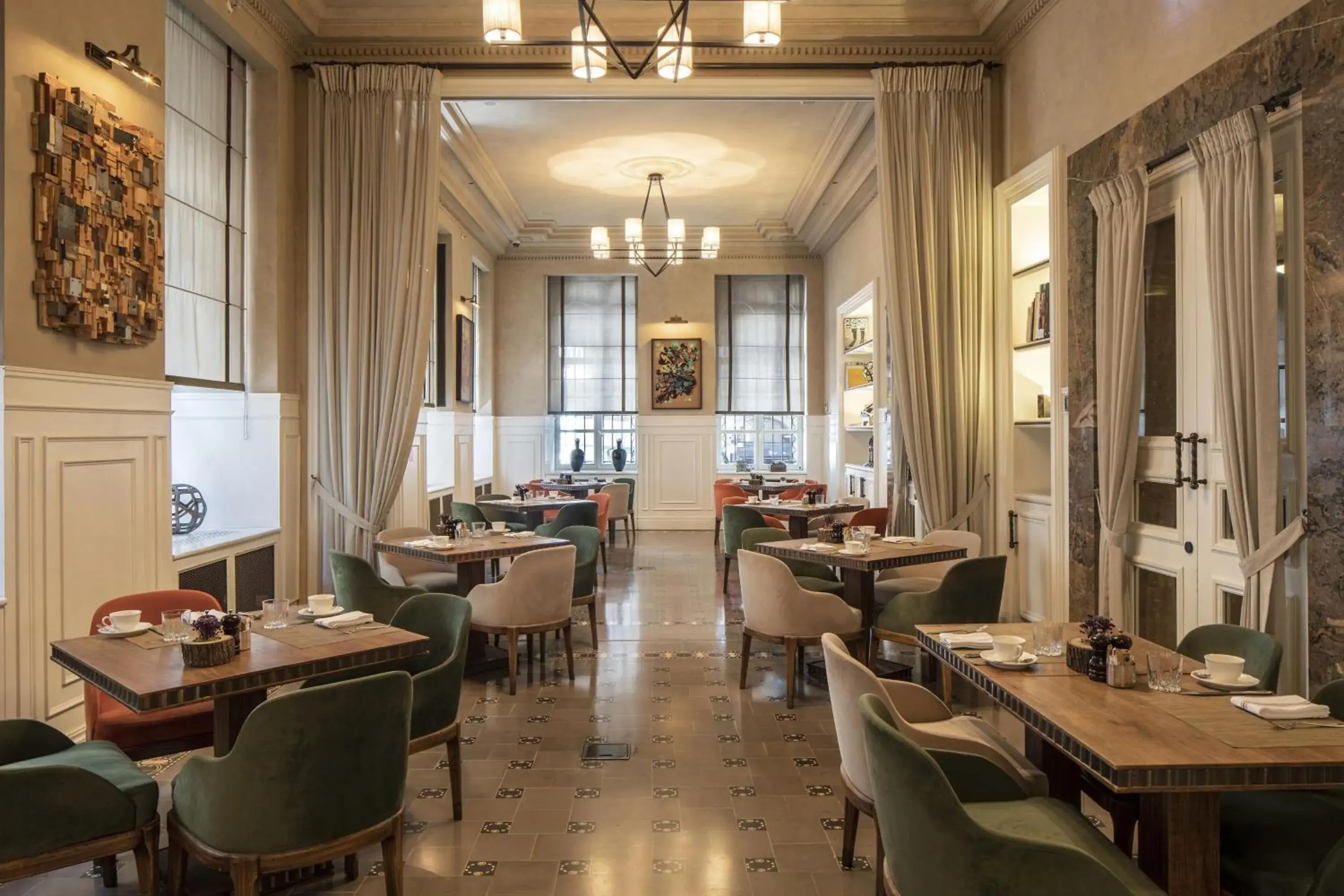 Lobby or reception in The Bank Hotel Istanbul, a Member of Design Hotels Lobby or reception in The Bank Hotel Istanbul, a Member of Design Hotels