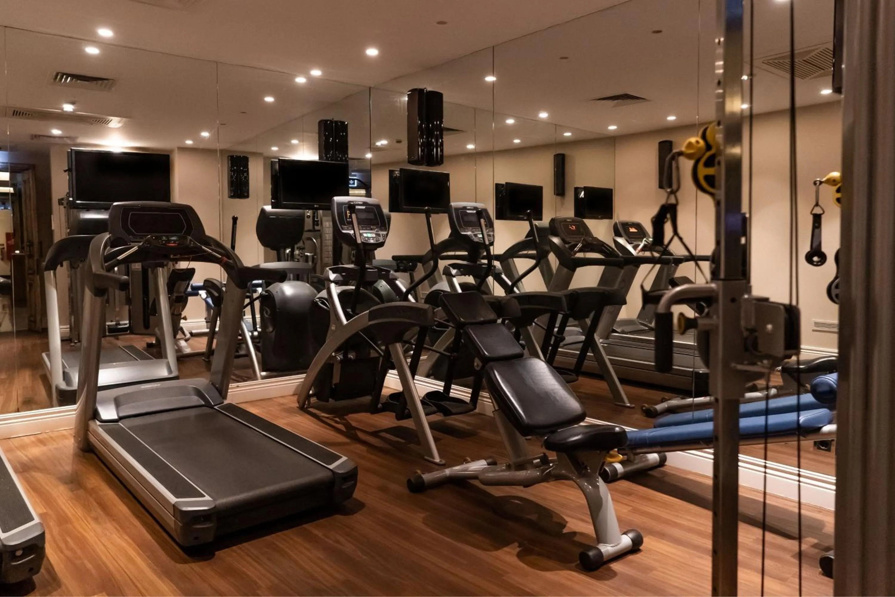Fitness centre/facilities in The Bank Hotel Istanbul, a Member of Design Hotels