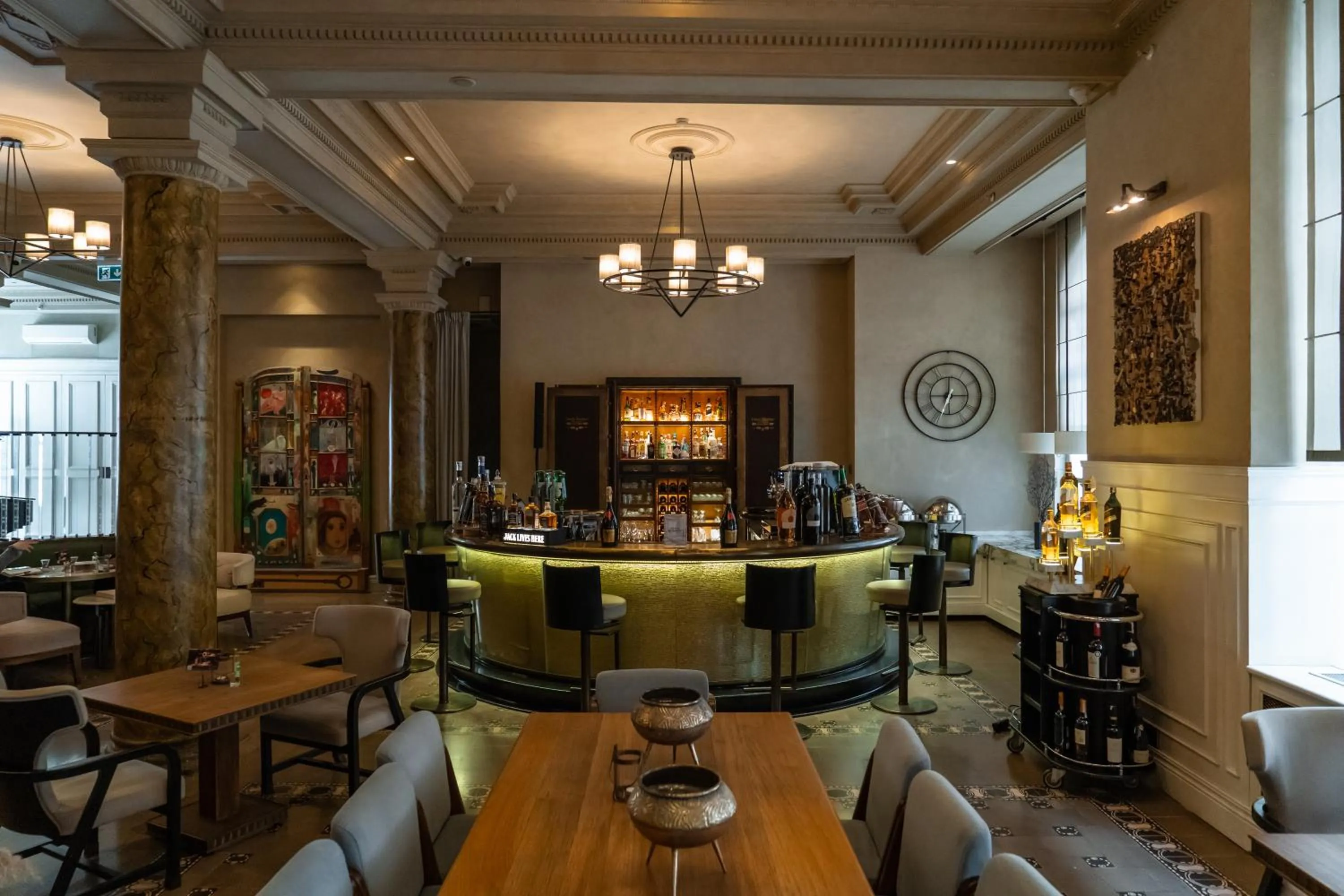 Lobby or reception in The Bank Hotel Istanbul, a Member of Design Hotels