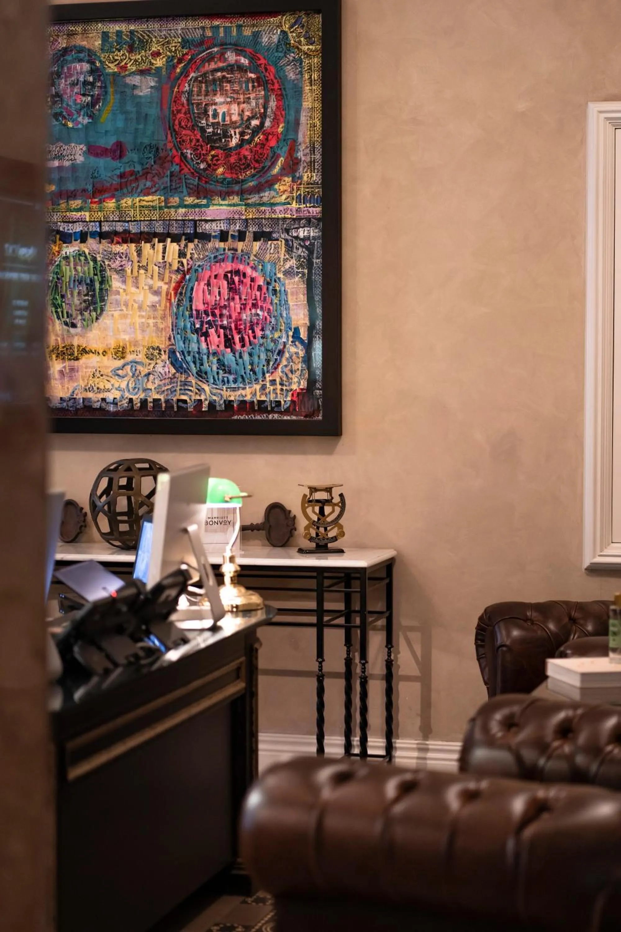 Lobby or reception in The Bank Hotel Istanbul, a Member of Design Hotels