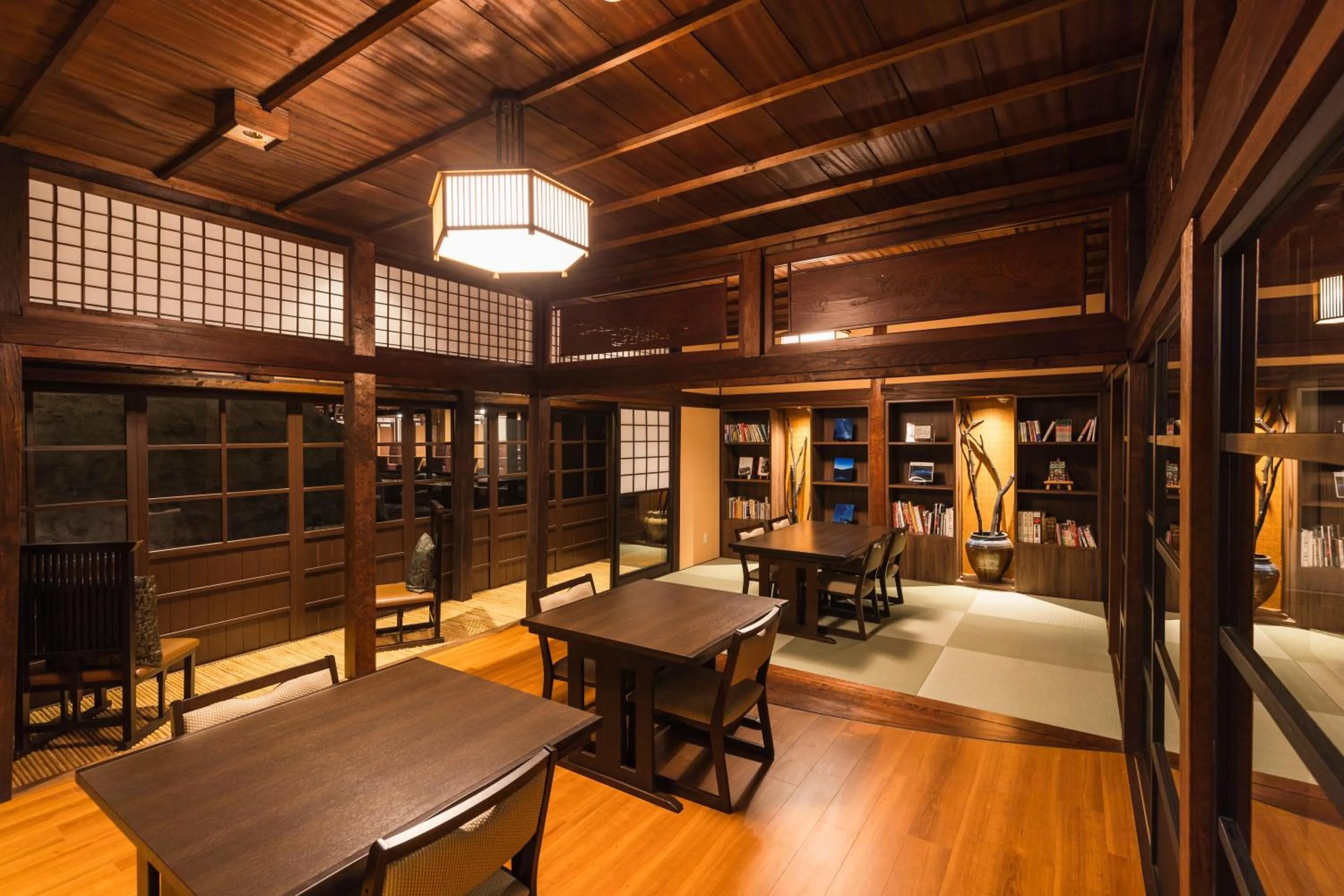 Lobby or reception in Tsuta Onsen Ryokan