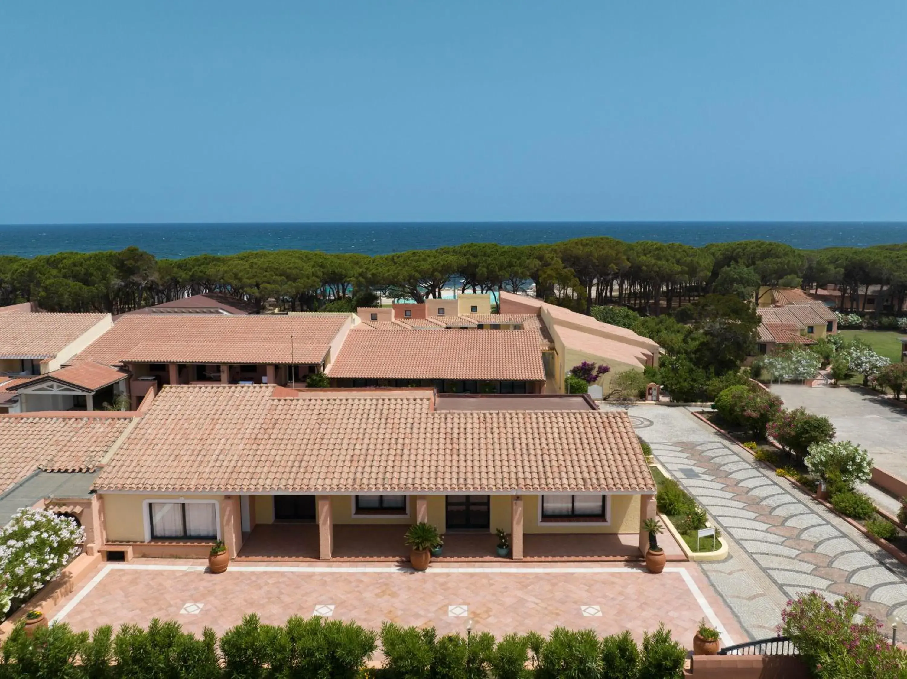 Property building in Club Hotel Marina Seada Beach Property building in Club Hotel Marina Seada Beach