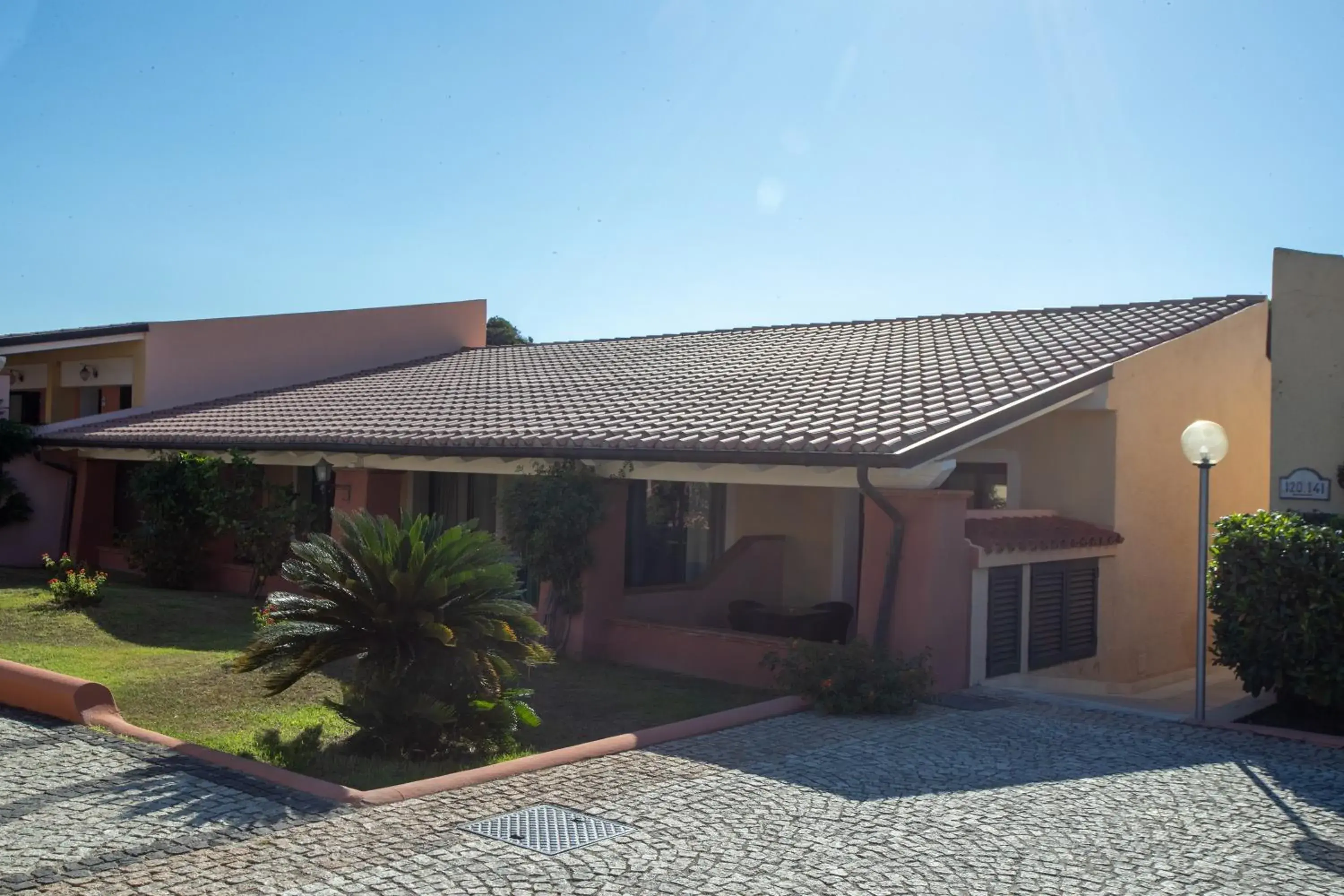 Property building in Club Hotel Marina Seada Beach Property building in Club Hotel Marina Seada Beach